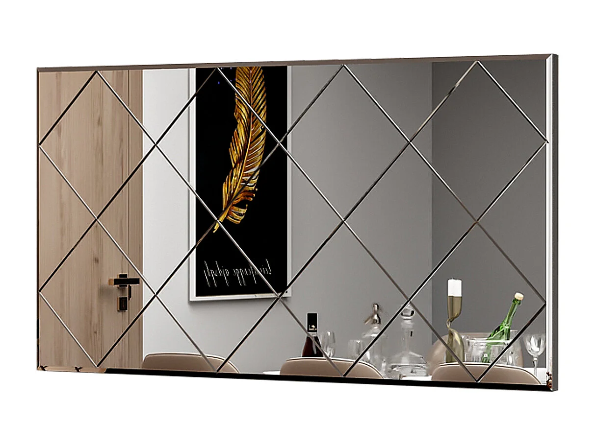 Spiegel Mofo Karo Design 60x120cm