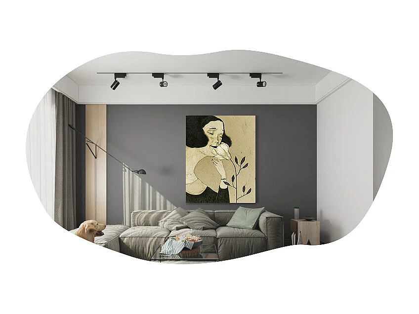 Spiegel Losa 52x89cm