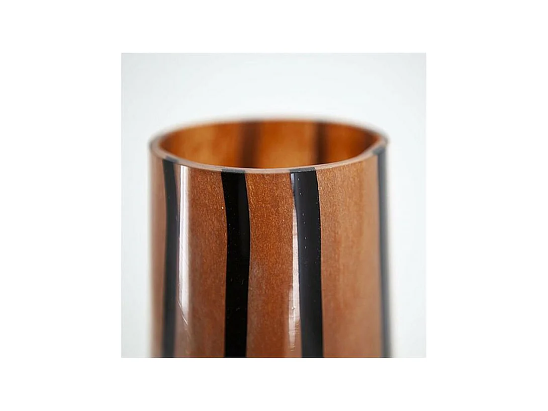 Vaas Niala - Zwart - 12x12x32 cm