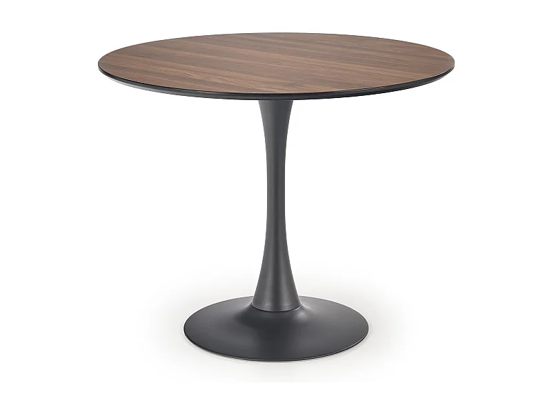 Table ronde en chêne pour 4 personnes 90x73 cm