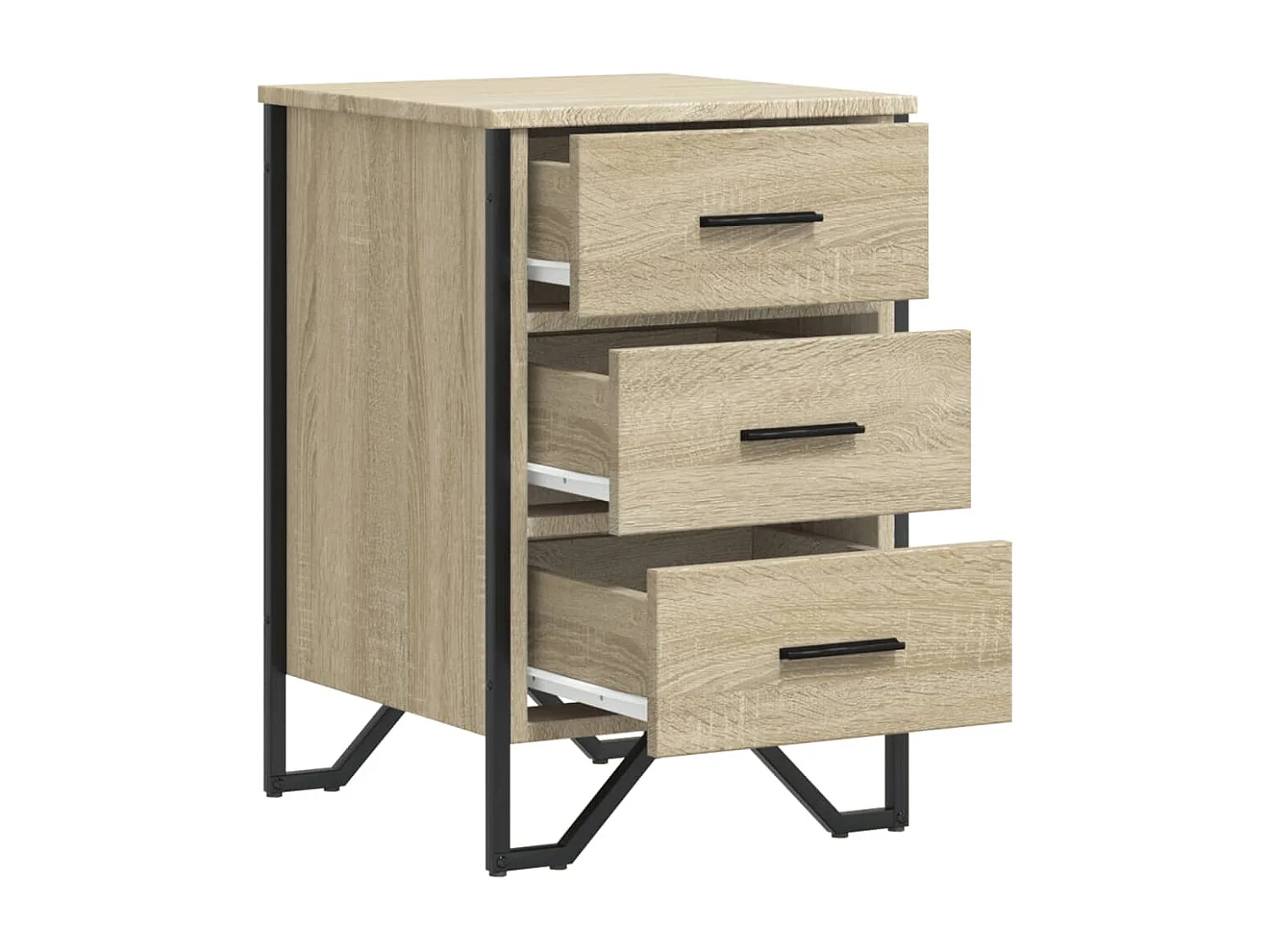 Nachttisch Sonoma-Eiche 40x41x60 cm Holzwerkstoff