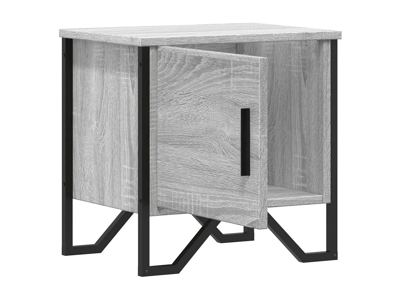 Tables de chevet 2 pcs sonoma gris 40x30x40 cm bois ingénierie