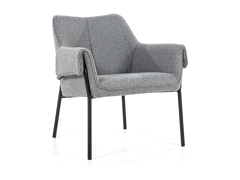 Sessel Furnilux Tony - Grau - Bequemer Sessel