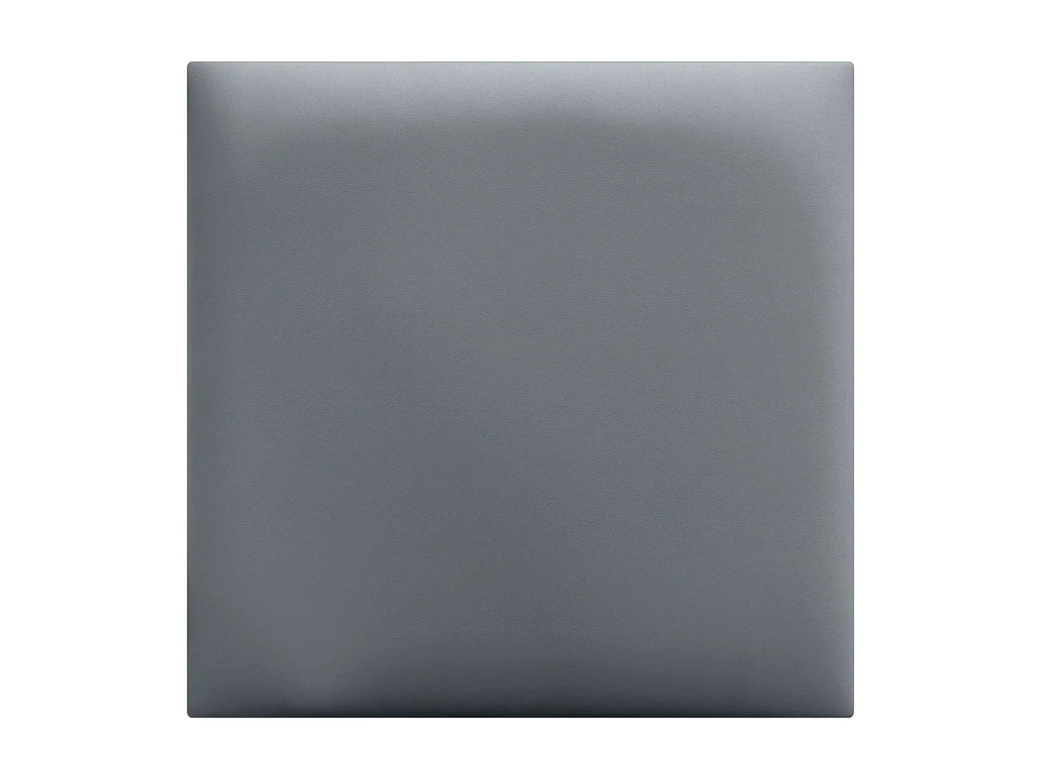DHOME Panneaux Rembourrés en Similicuir Autocollants pour Mur Acoustiques Absorbants Protection contre les Chocs Têtes de Lit (gris, 50x50cm)