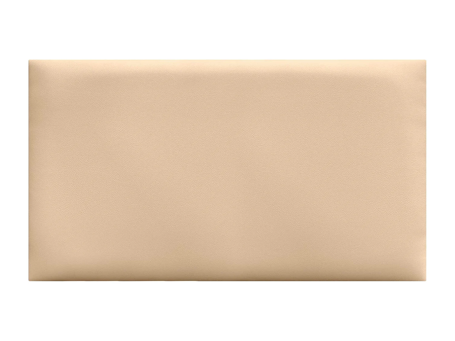DHOME Panneaux Rembourrés en Similicuir Autocollants pour Mur Acoustiques Absorbants Protection contre les Chocs Têtes de Lit (beige, 50x30cm)