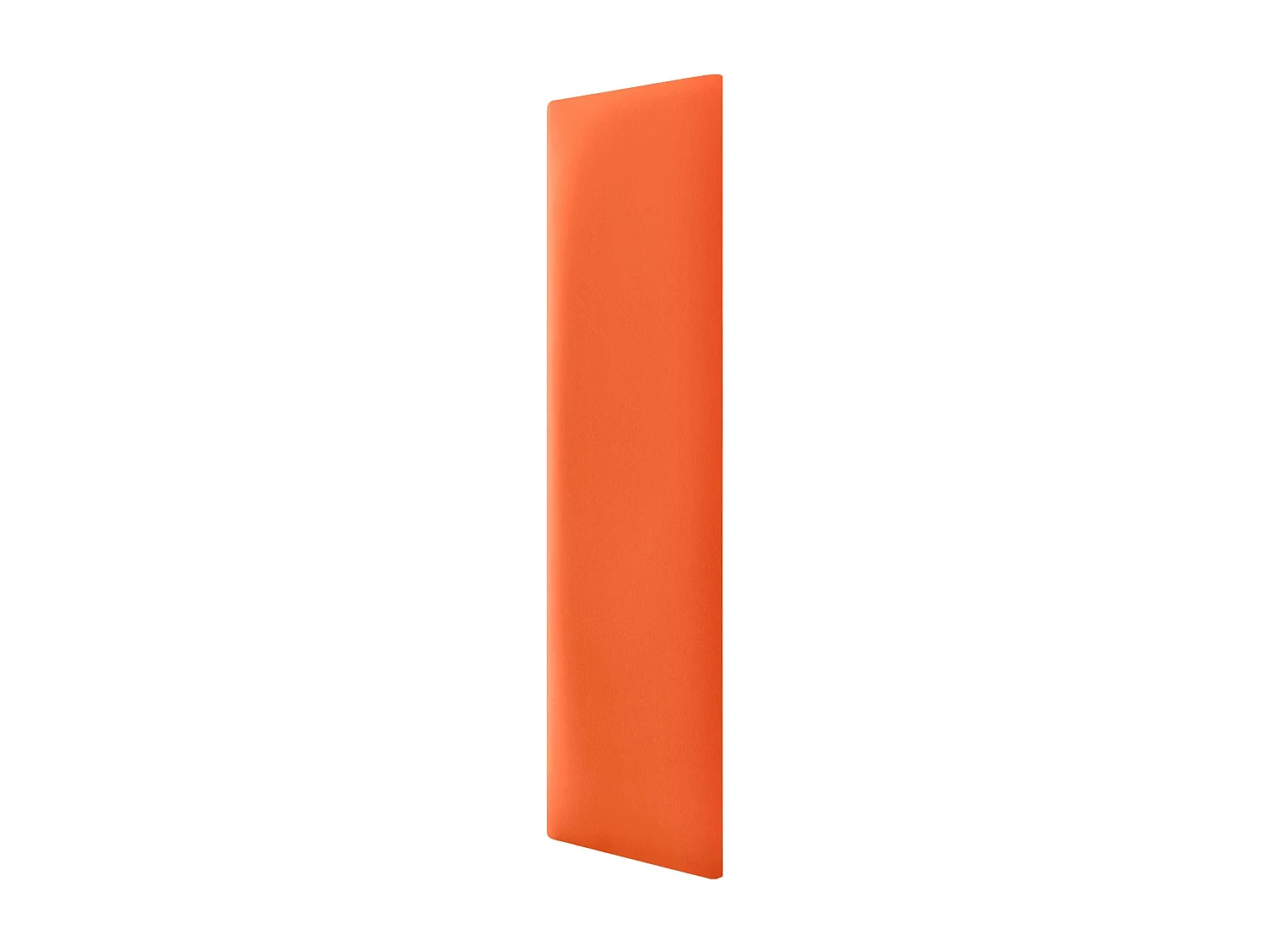 DHOME Panneaux Rembourrés en Similicuir Autocollants pour Mur Acoustiques Absorbants Protection contre les Chocs Têtes de Lit (orange, 60x20cm)