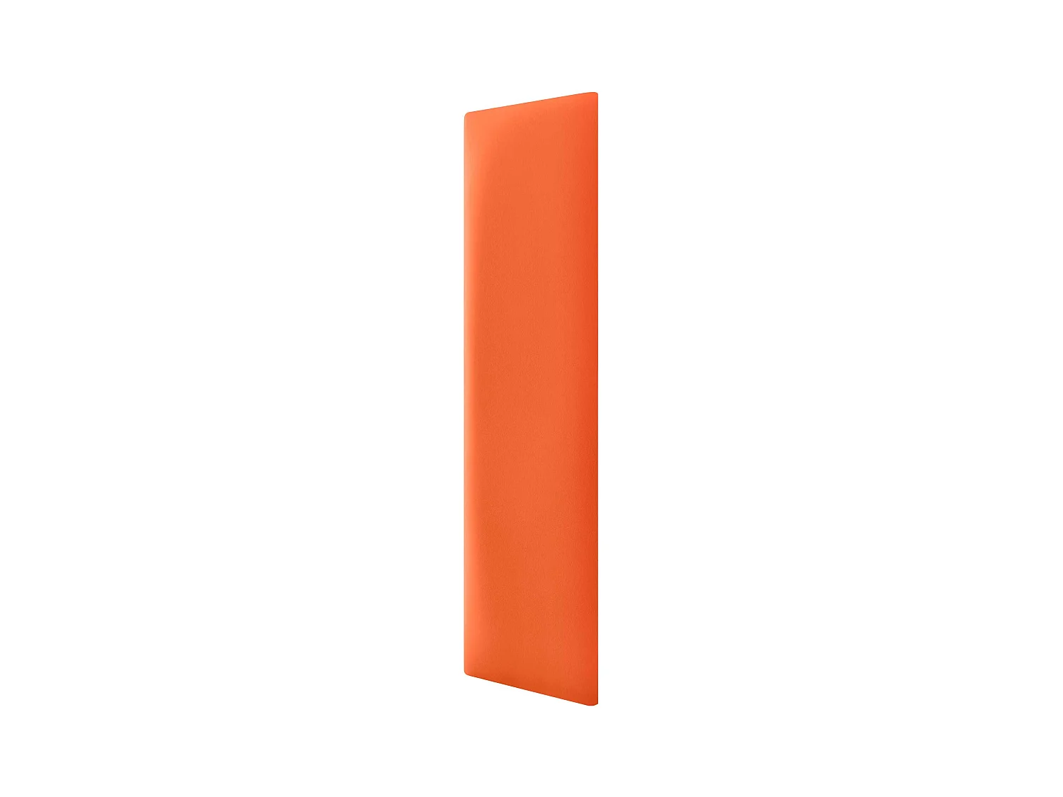DHOME Selbstklebende Wandpaneele aus Kunstleder, schallabsorbierender Schutz, Stoßschutz, Kopfteile, Dekoration (Orange, 60 x 20 cm)
