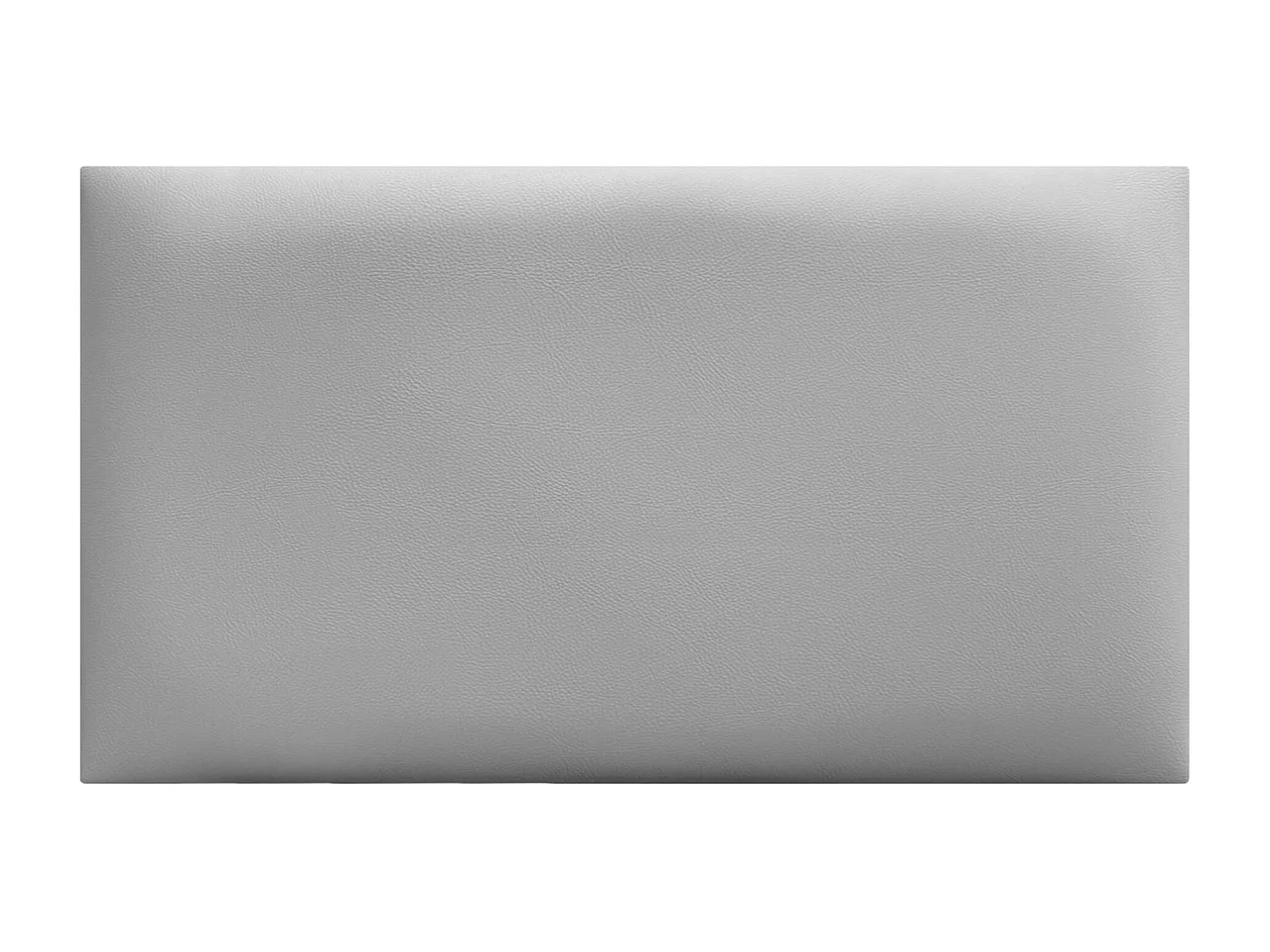 DHOME Panneaux Rembourrés en Similicuir Autocollants pour Mur Acoustiques Absorbants Protection contre les Chocs Têtes de Lit (gris clair, 60x50cm)