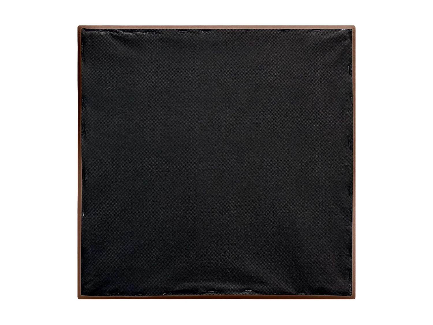 Lot de 1 panneau rembourré en similicuir écologique DHOME autocollant pour protection acoustique murale absorbante (Argile, 60 x 60 cm, x6)