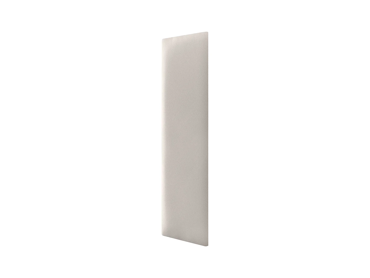 DHOME Selbstklebende Wandpaneele aus Kunstleder, schallabsorbierender Schutz, Stoßschutz, Kopfteile, Dekoration (CremeWeiß, 60 x 20 cm)