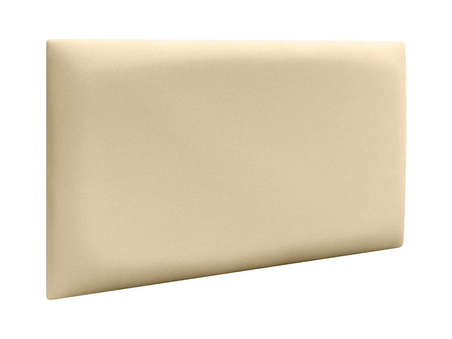 DHOME Panneaux Rembourrés en Similicuir Autocollants pour Mur Acoustiques Absorbants Protection contre les Chocs Têtes de Lit (vanille, 60x50cm)