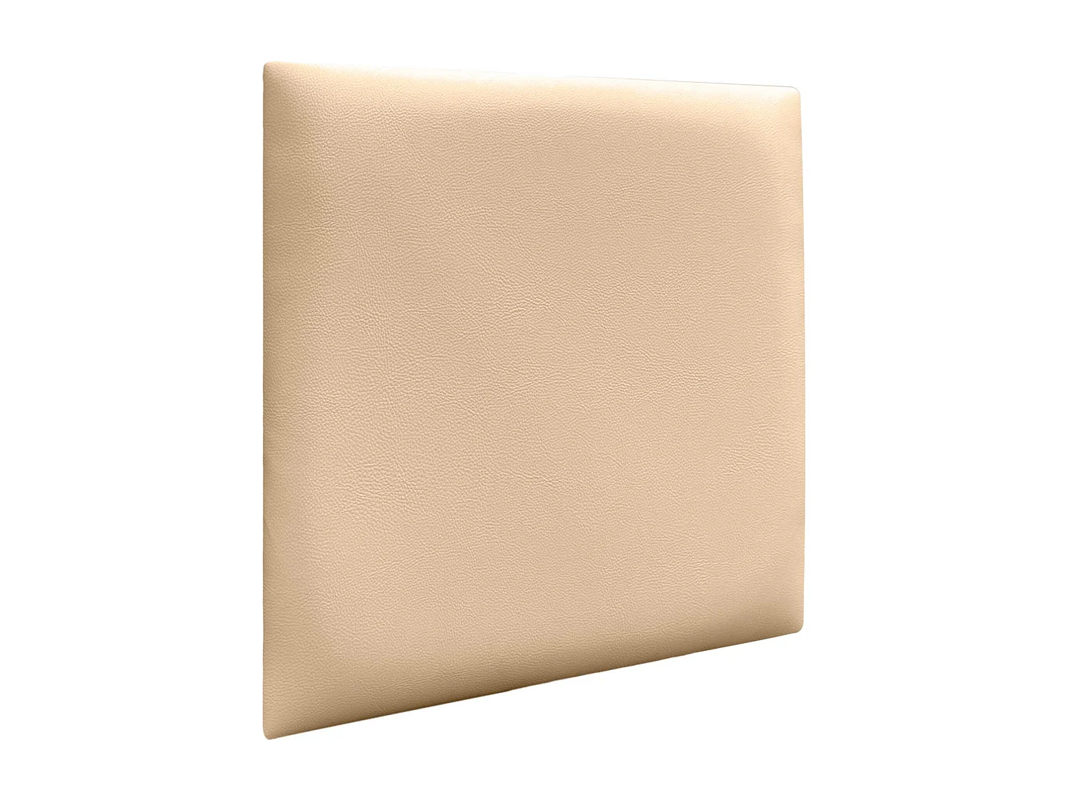 DHOME Panneaux Rembourrés en Similicuir Autocollants pour Mur Acoustiques Absorbants Protection contre les Chocs Têtes de Lit (beige, 60x60cm)