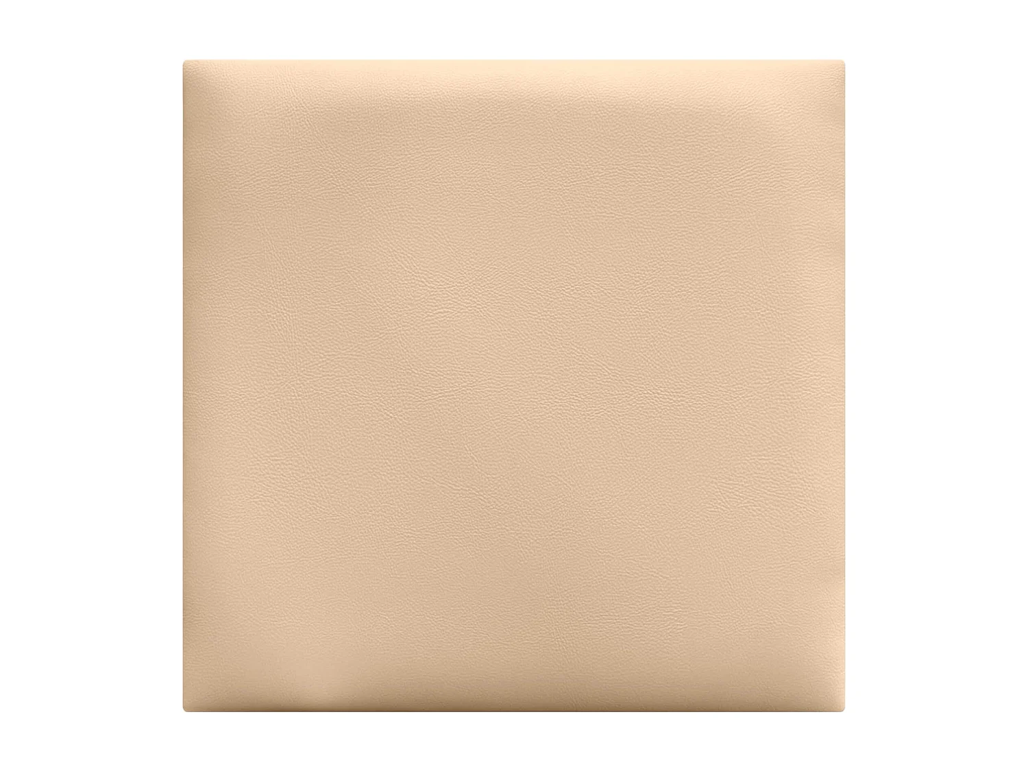 DHOME Panneaux Rembourrés en Similicuir Autocollants pour Mur Acoustiques Absorbants Protection contre les Chocs Têtes de Lit (beige, 60x60cm)