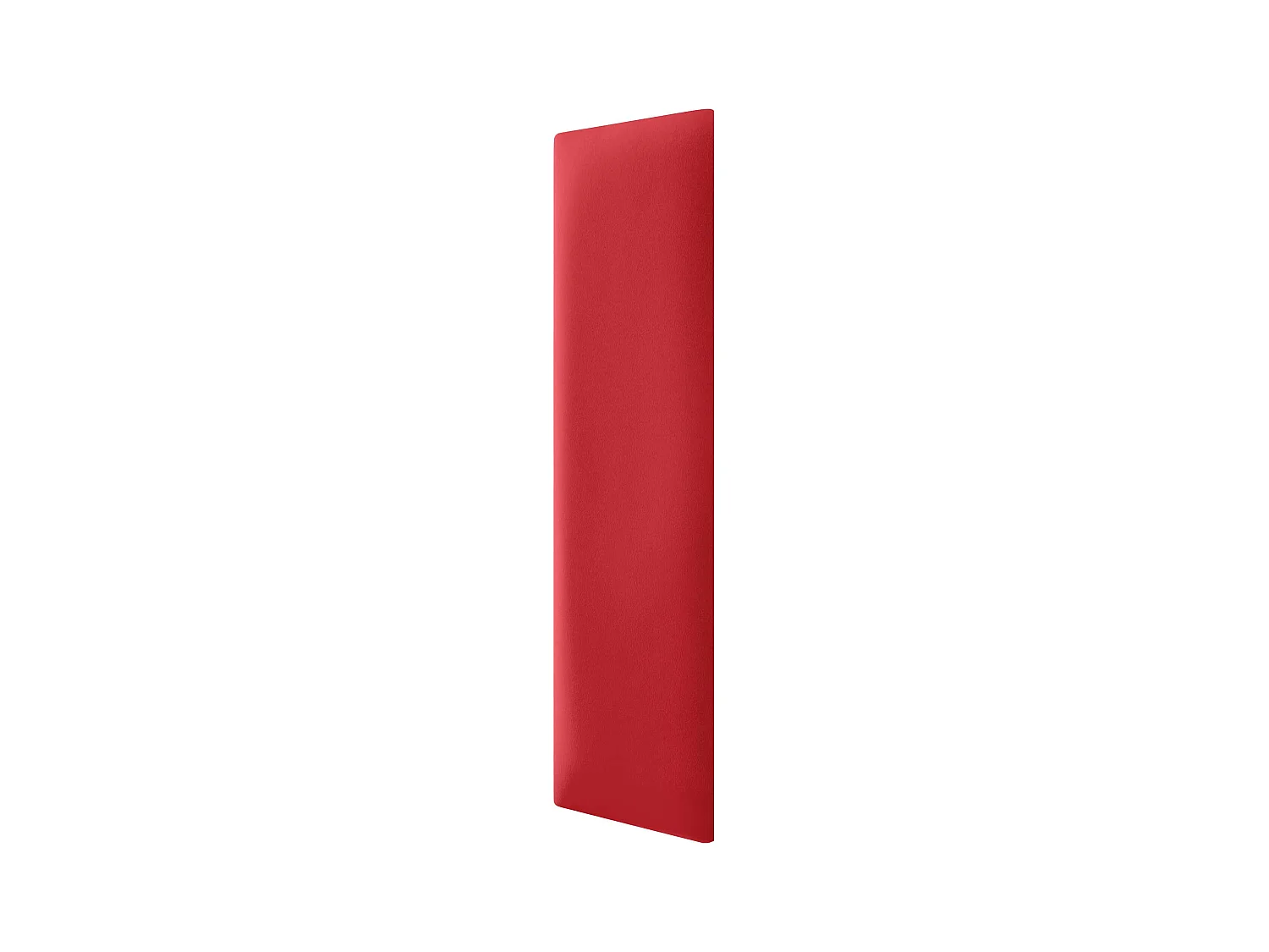 DHOME Panneaux Rembourrés en Similicuir Autocollants pour Mur Acoustiques Absorbants Protection contre les Chocs Têtes de Lit (rouge, 60x20cm)