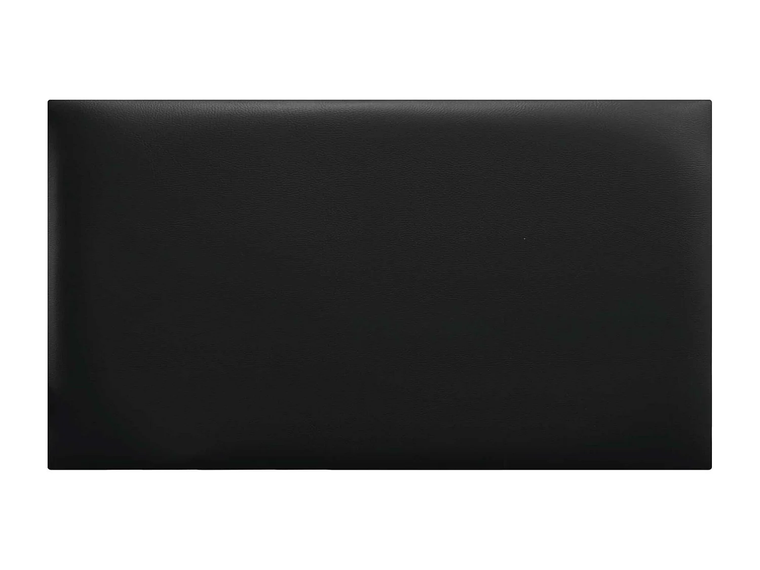 DHOME Panneaux Rembourrés en Similicuir Autocollants pour Mur Acoustiques Absorbants Protection contre les Chocs Têtes de Lit (noir, 50x30cm)