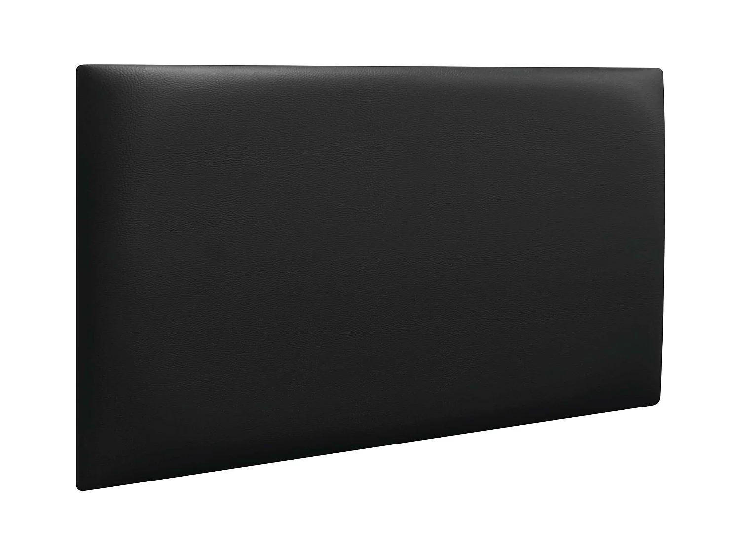 DHOME Panneaux Rembourrés en Similicuir Autocollants pour Mur Acoustiques Absorbants Protection contre les Chocs Têtes de Lit (noir, 50x30cm)