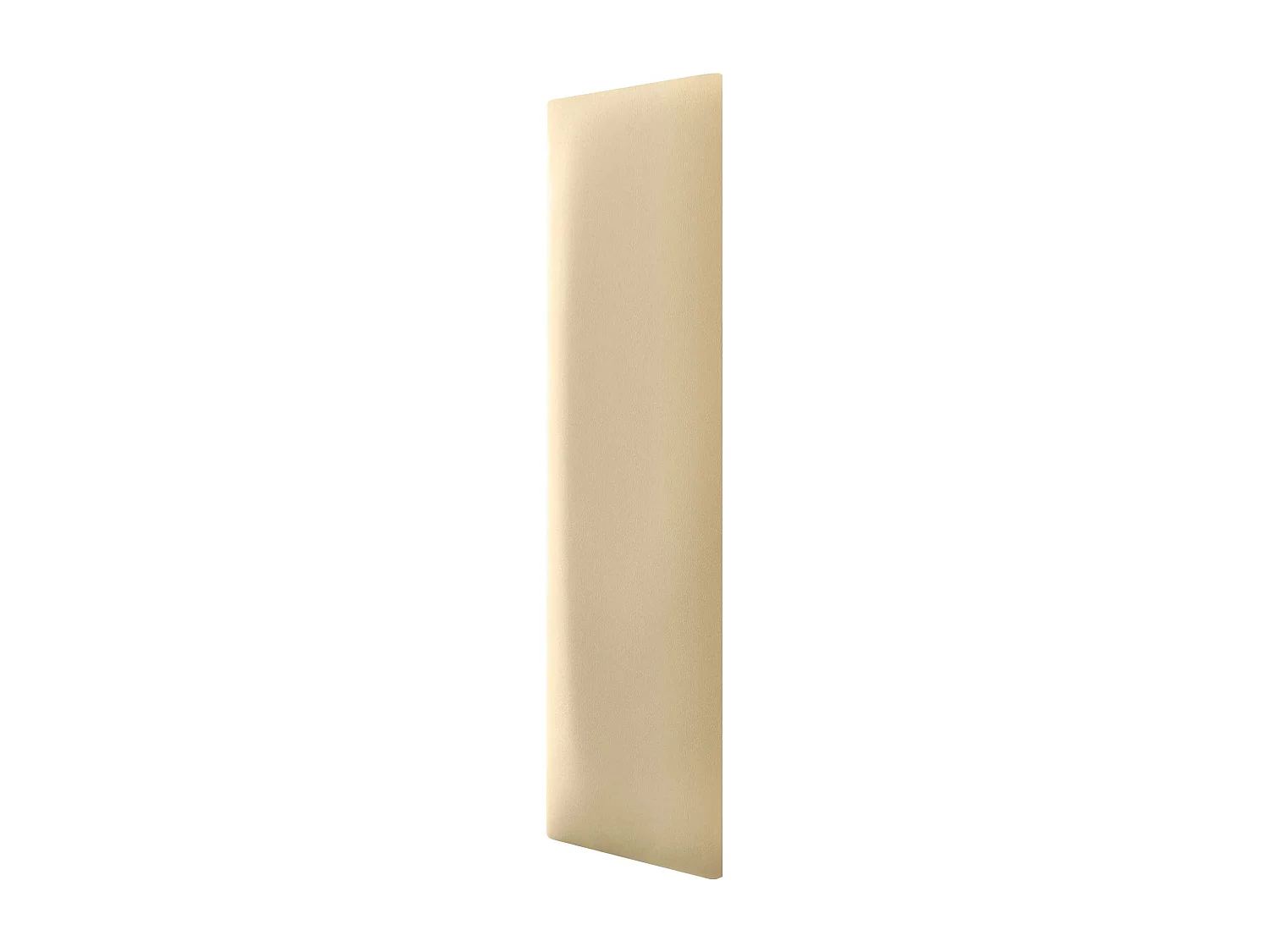 Lot de 8 panneaux rembourrés en similicuir écologique DHOME, pack autocollant pour protection acoustique murale absorbante (Vanille, 60 x 20 cm, x8)