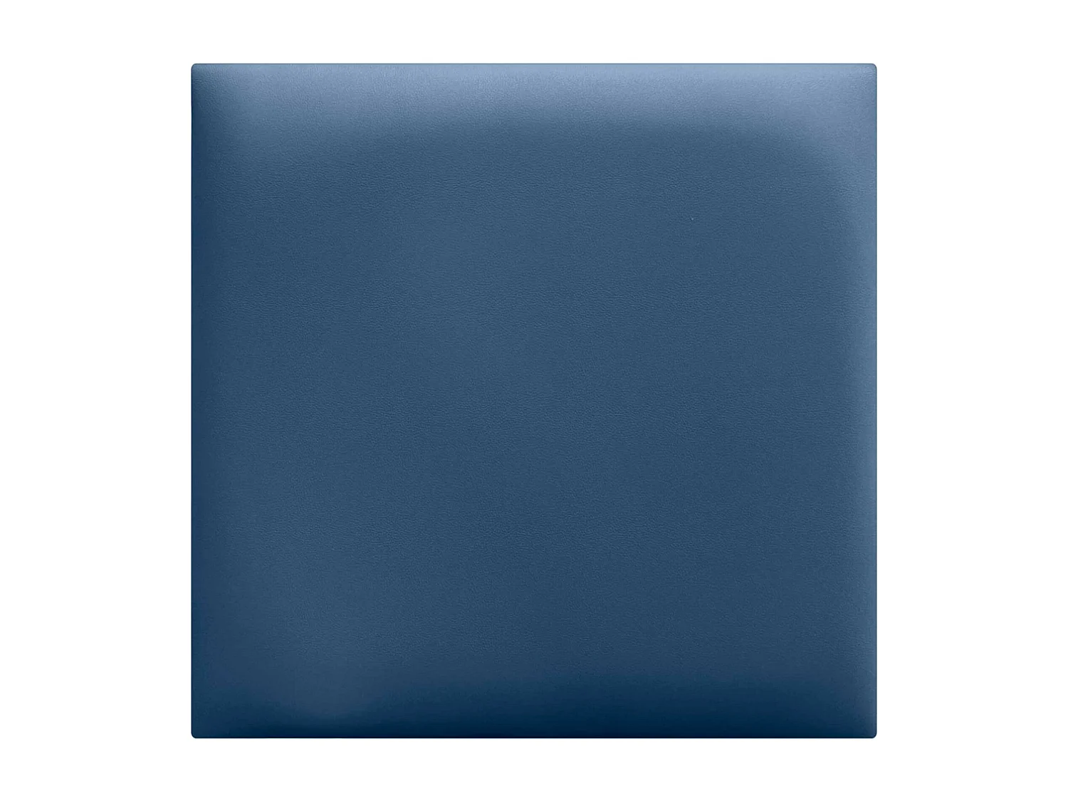 DHOME Panneaux Rembourrés en Similicuir Autocollants pour Mur Acoustiques Absorbants Protection contre les Chocs Têtes de Lit (bleu, 50x50cm)