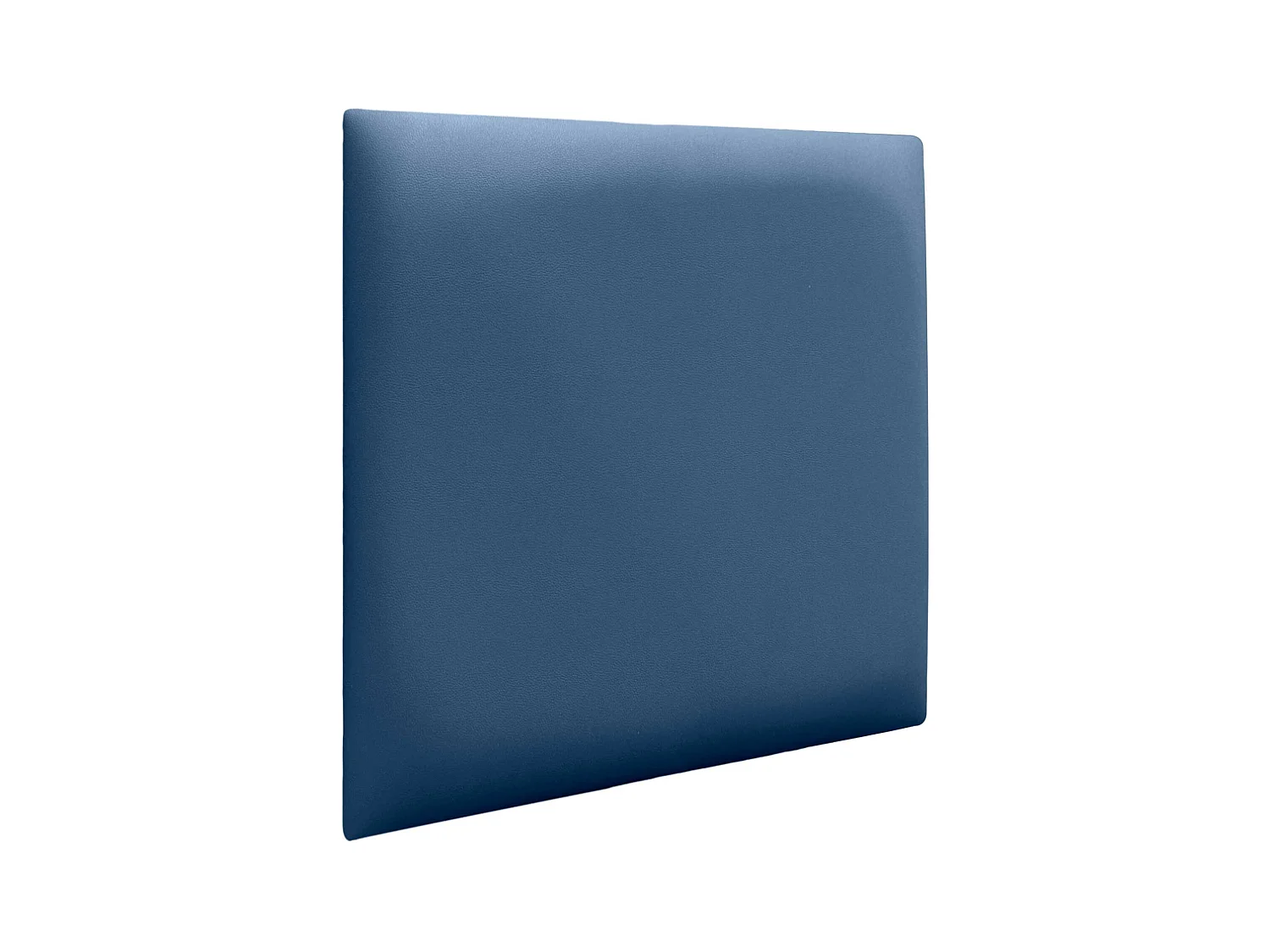 DHOME Panneaux Rembourrés en Similicuir Autocollants pour Mur Acoustiques Absorbants Protection contre les Chocs Têtes de Lit (bleu, 50x50cm)
