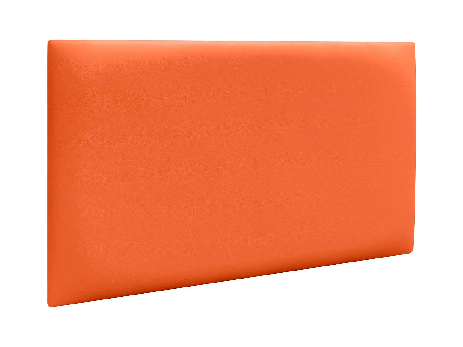 DHOME Panneaux Rembourrés en Similicuir Autocollants pour Mur Acoustiques Absorbants Protection contre les Chocs Têtes de Lit (orange, 50x40cm)