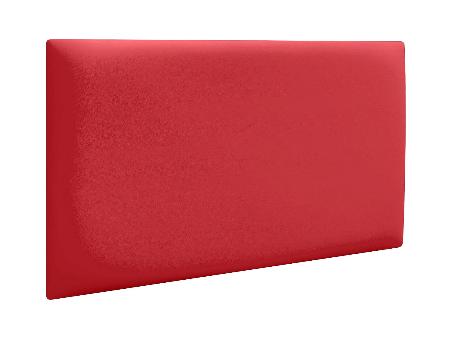 DHOME Panneaux Rembourrés en Similicuir Autocollants pour Mur Acoustiques Absorbants Protection contre les Chocs Têtes de Lit (rouge, 60x50cm)