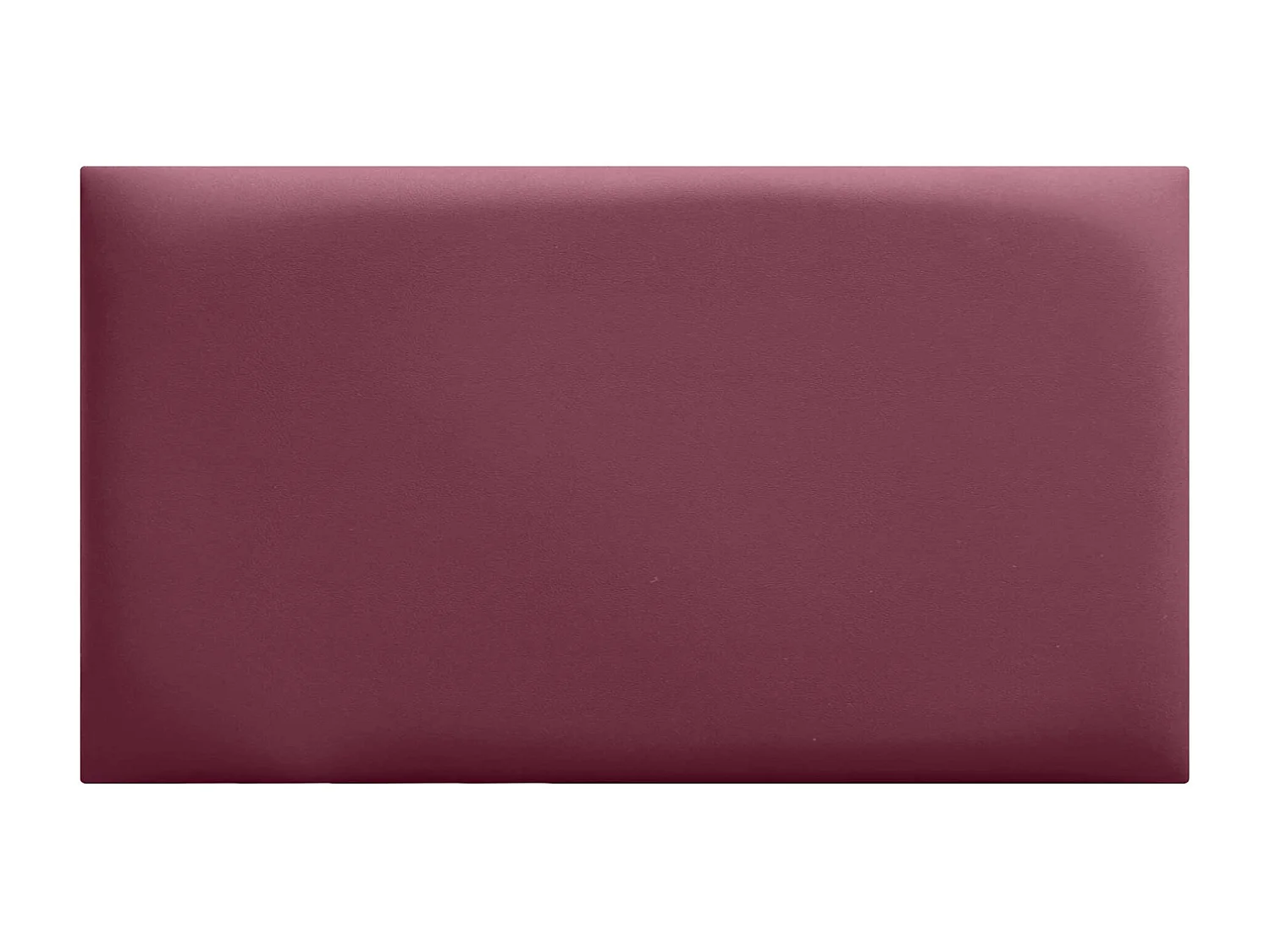 DHOME Panneaux Rembourrés en Similicuir Autocollants pour Mur Acoustiques Absorbants Protection contre les Chocs Têtes de Lit (vin rouge, 50x40cm)