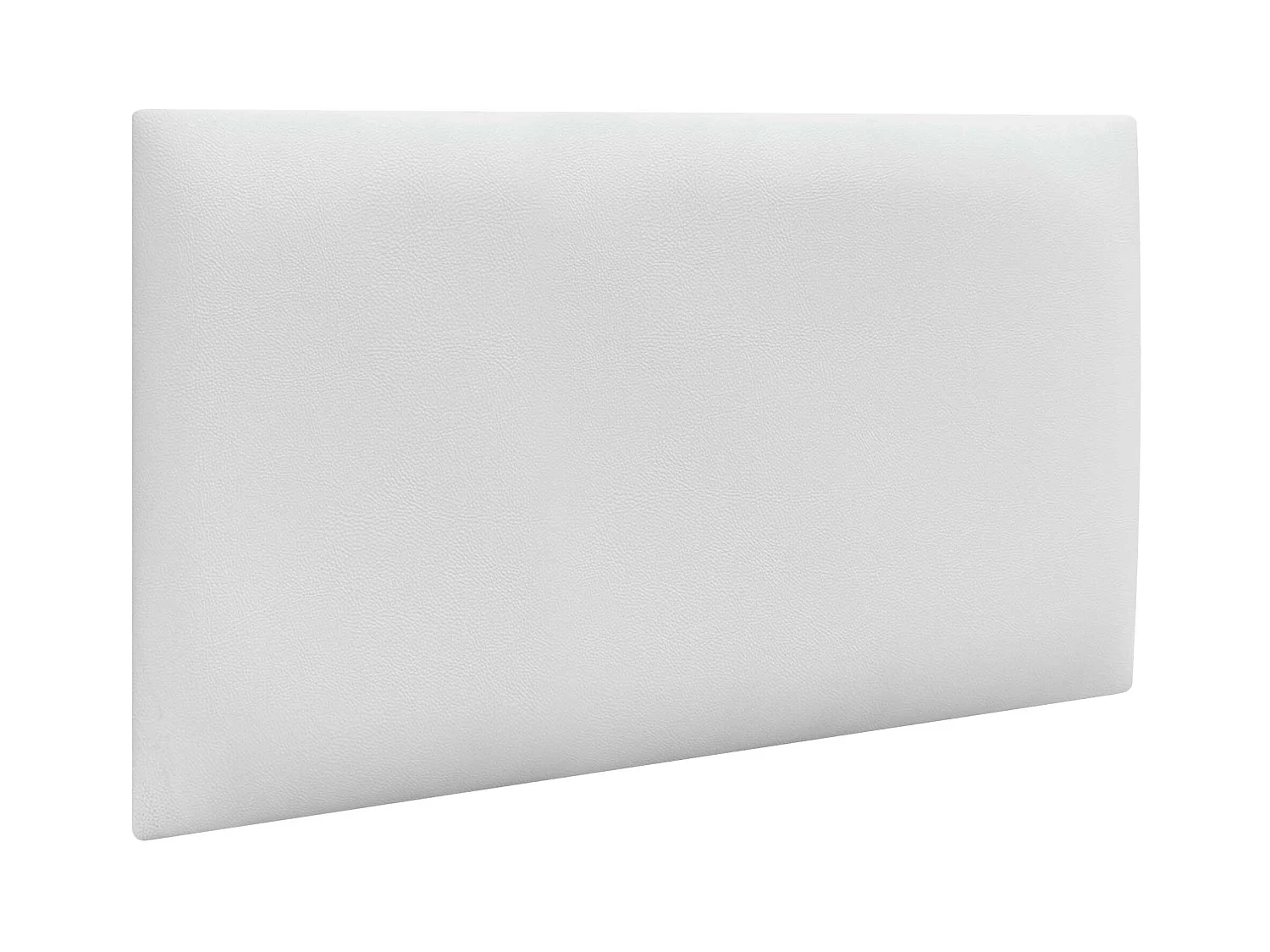 DHOME Zelfklevende Kunstleren Wandpanelen Akoestisch Absorberend Bescherming Hoofdborden Decoratie (Wit, 60x40cm)