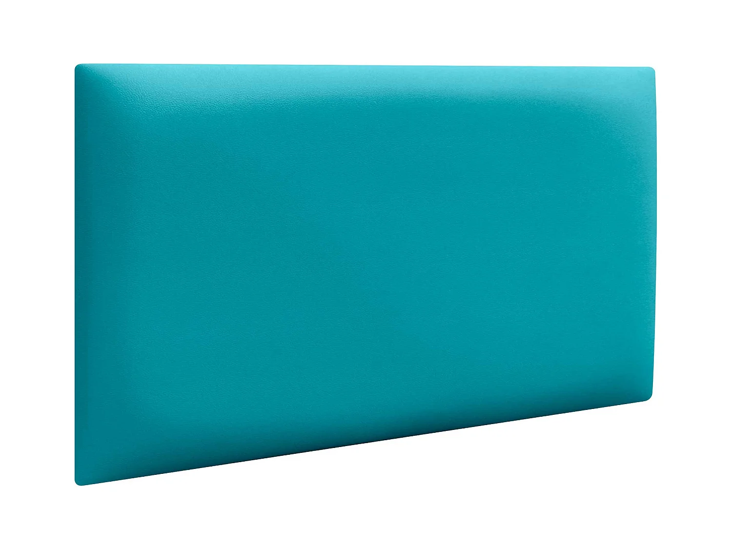 DHOME Panneaux Rembourrés en Similicuir Autocollants pour Mur Acoustiques Absorbants Protection contre les Chocs Têtes de Lit (turquoise, 50x40cm)