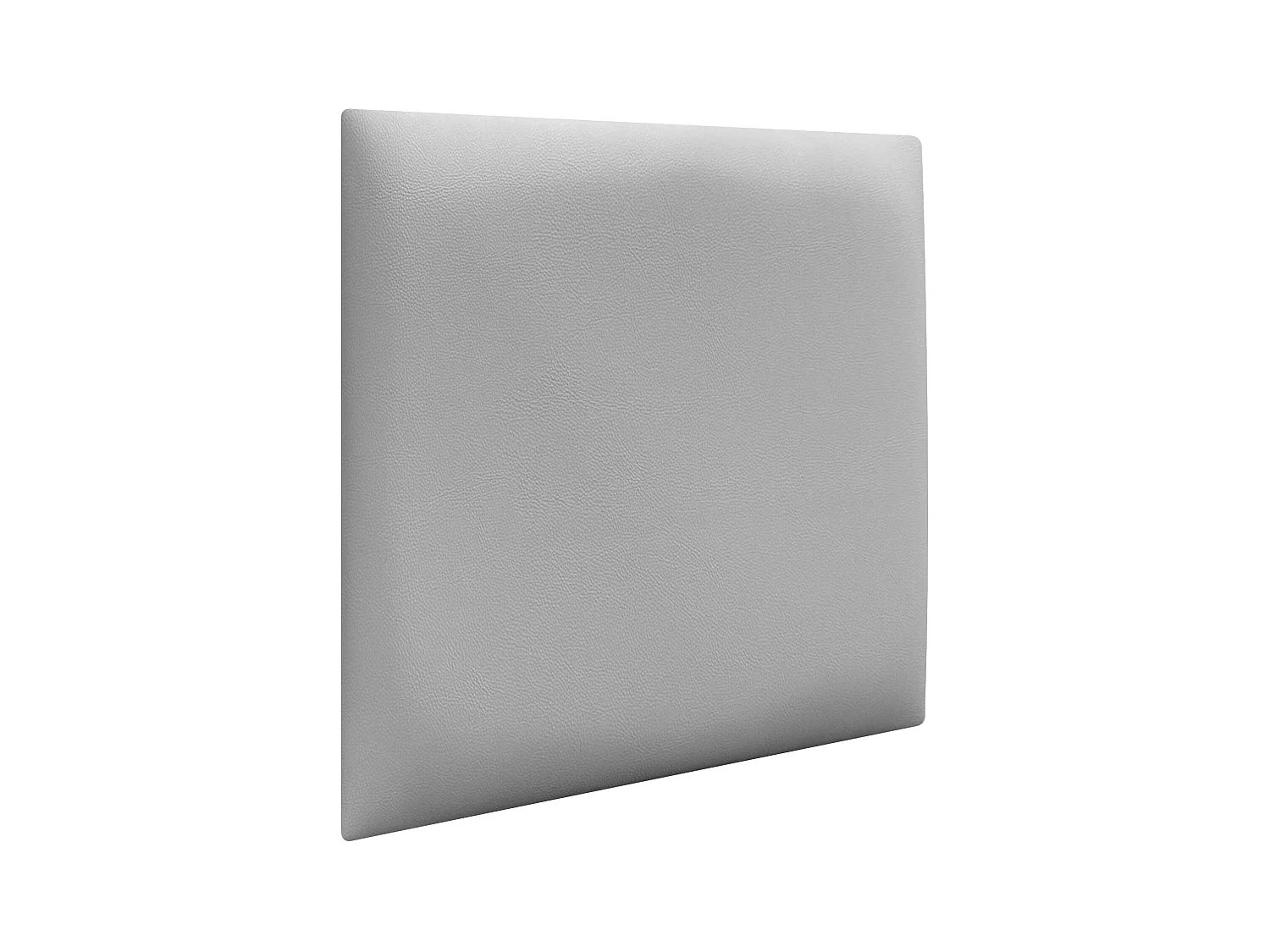 DHOME Panneaux Rembourrés en Similicuir Autocollants pour Mur Acoustiques Absorbants Protection contre les Chocs Têtes de Lit (gris clair, 60x60cm)