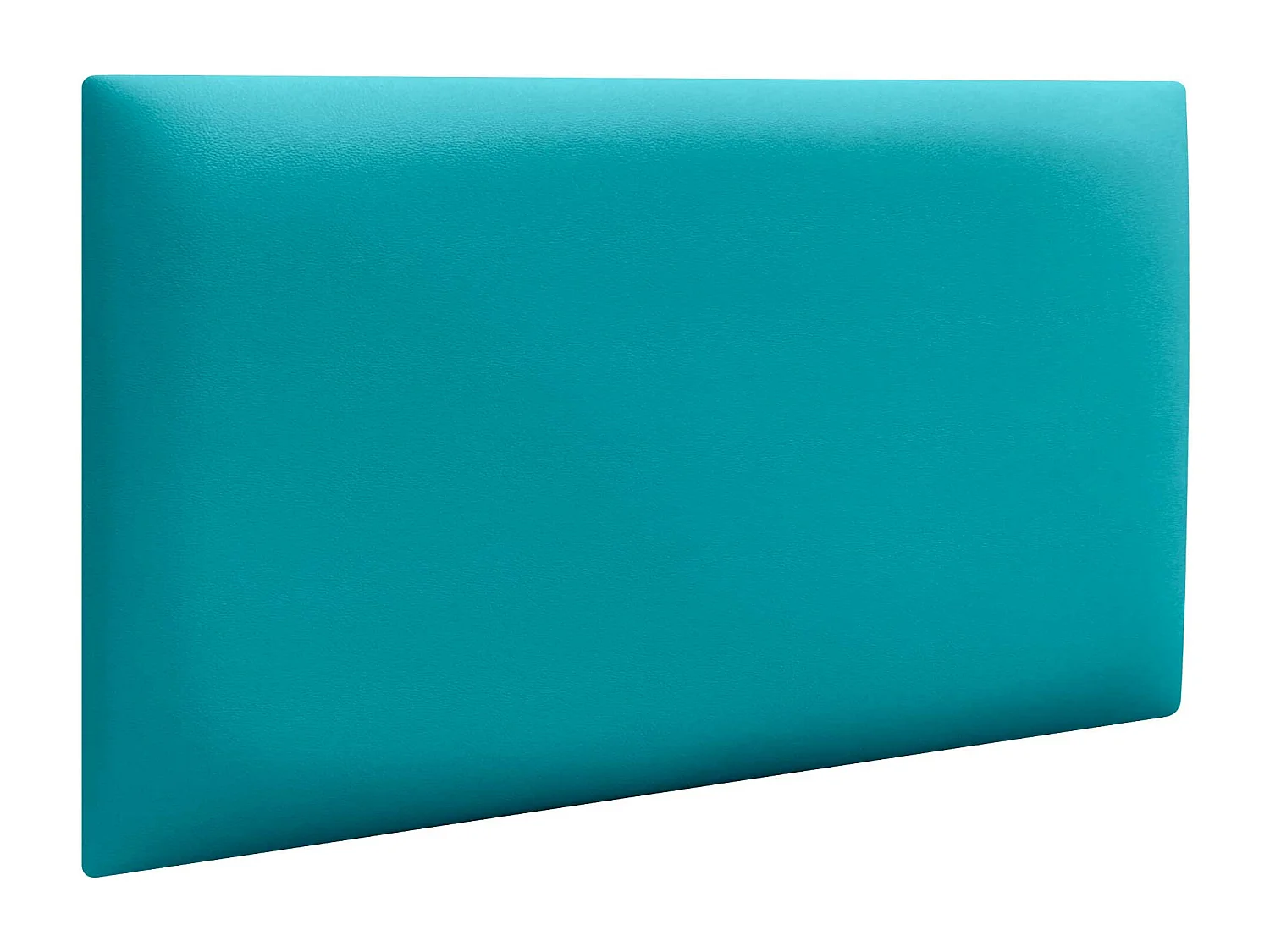 DHOME Panneaux Rembourrés en Similicuir Autocollants pour Mur Acoustiques Absorbants Protection contre les Chocs Têtes de Lit (turquoise, 60x40cm)