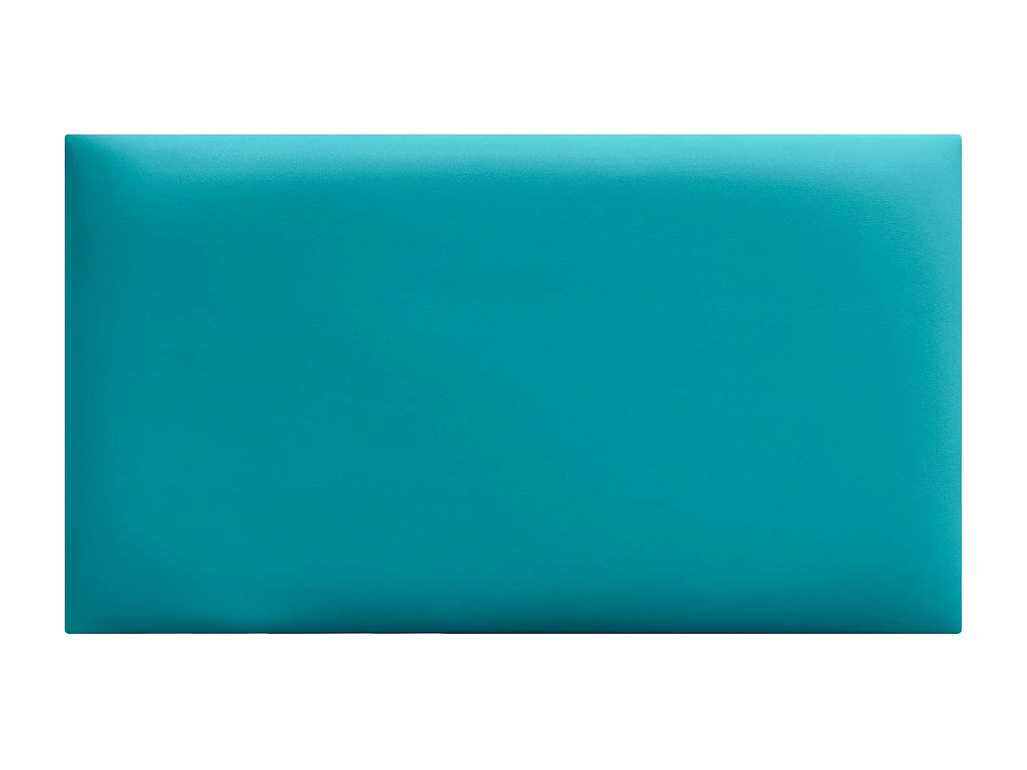 DHOME Panneaux Rembourrés en Similicuir Autocollants pour Mur Acoustiques Absorbants Protection contre les Chocs Têtes de Lit (turquoise, 60x40cm)