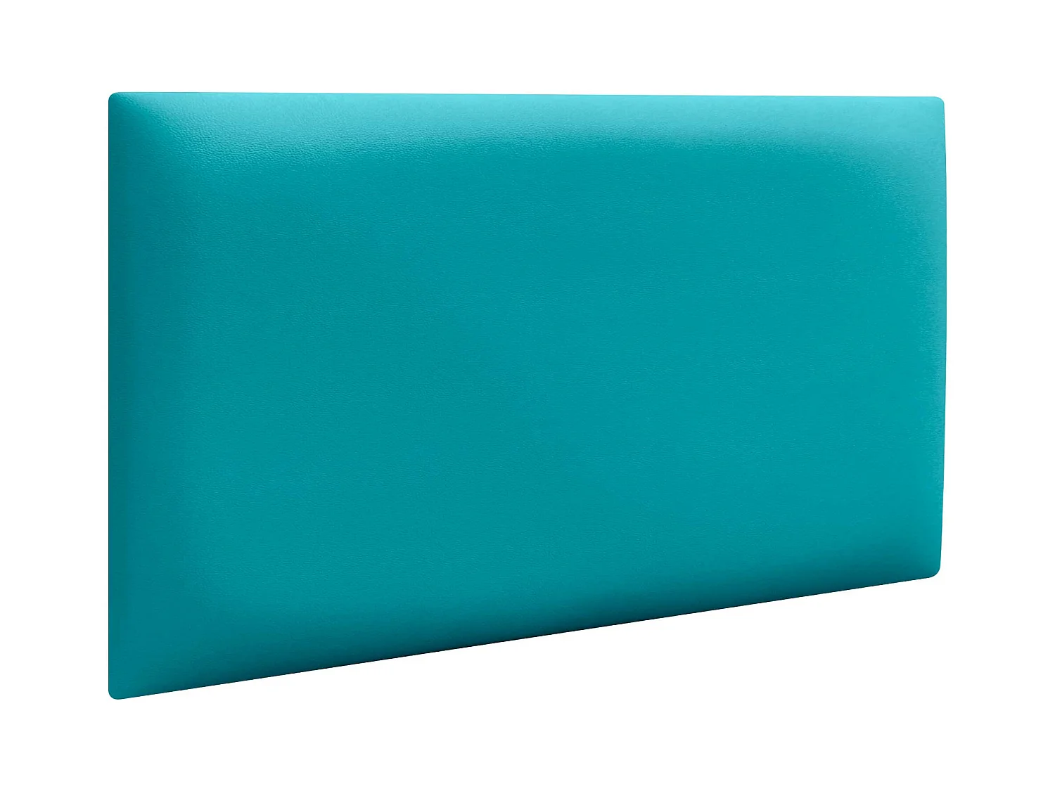 DHOME Pannelli Imbottiti in Similpelle Autoadesivi per Pareti Acustici Assorbenti Protezione dagli Impatti Testiere Decorazione (turchese, 60x40cm)