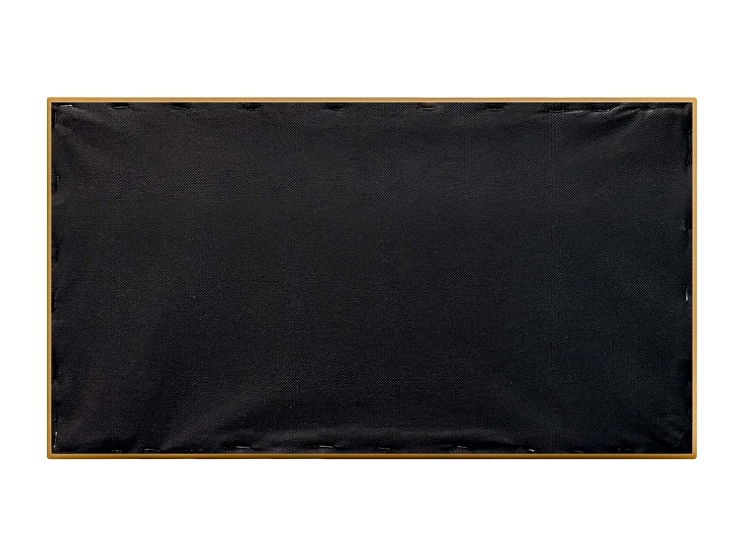 Lot de 1 panneau rembourré en similicuir écologique DHOME autocollant pour protection acoustique murale absorbante (Moutarde, 50x30cm, x6)