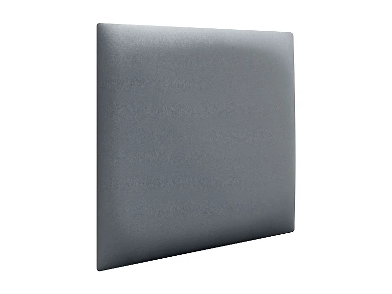 DHOME Panneaux Rembourrés en Similicuir Autocollants pour Mur Acoustiques Absorbants Protection contre les Chocs Têtes de Lit (gris, 60x60cm)