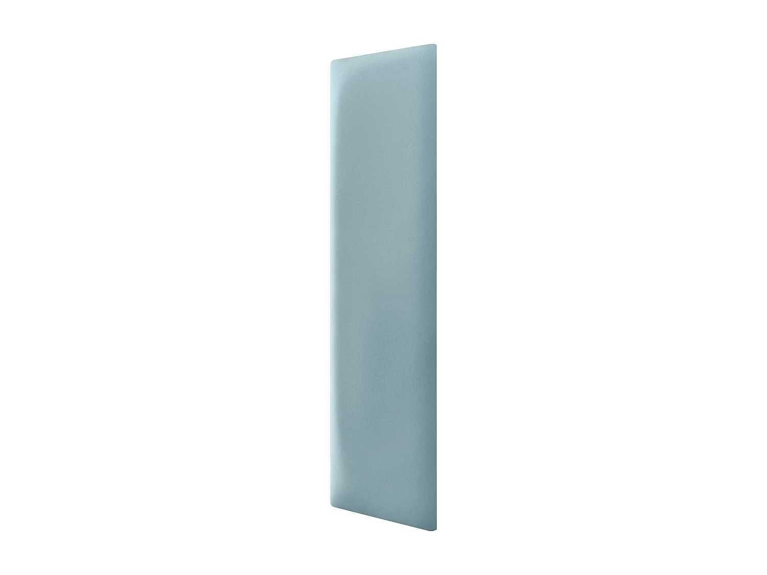 DHOME Panneaux Rembourrés en Similicuir Autocollants pour Mur Acoustiques Absorbants Protection contre les Chocs Têtes de Lit (bleu clair, 60x20cm)