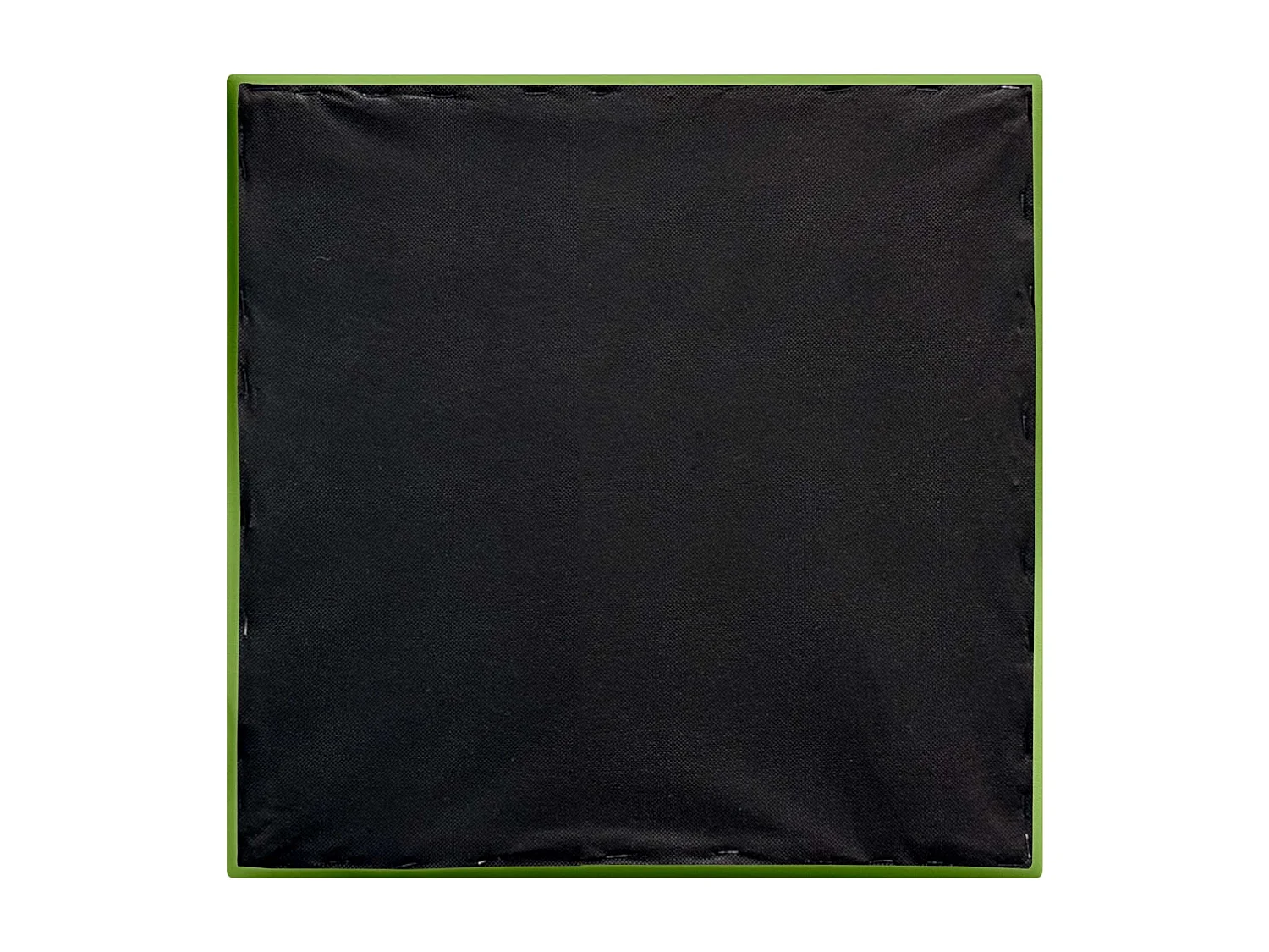 Lot de 8 panneaux rembourrés en similicuir écologique DHOME, pack autocollant pour protection acoustique murale absorbante (Vert, 50 x 50 cm, x8)