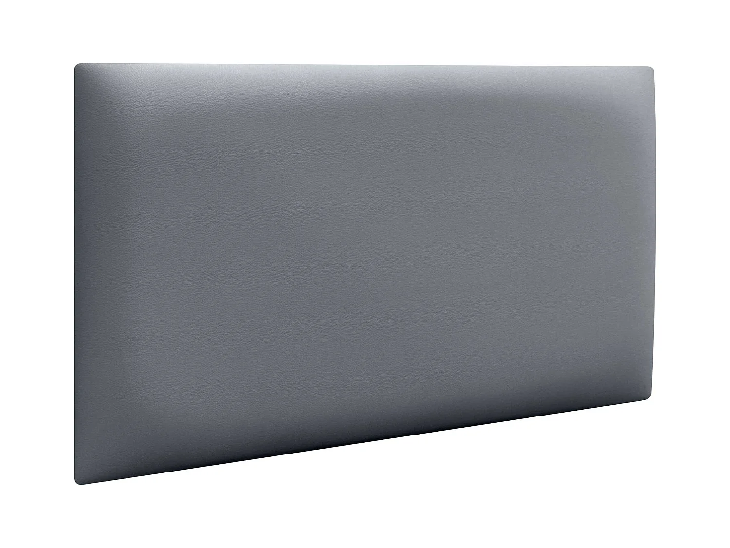 DHOME Pannelli Imbottiti in Similpelle Autoadesivi per Pareti Acustici Assorbenti Protezione dagli Impatti Testiere Decorazione (grigio, 60x40cm)