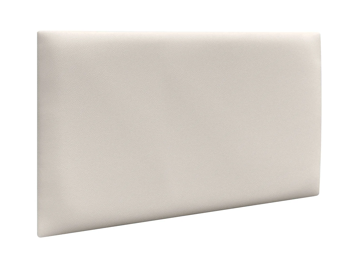DHOME Panneaux Rembourrés en Similicuir Autocollants pour Mur Acoustiques Absorbants Protection contre les Chocs Têtes de Lit (blanc cassé, 60x50cm)