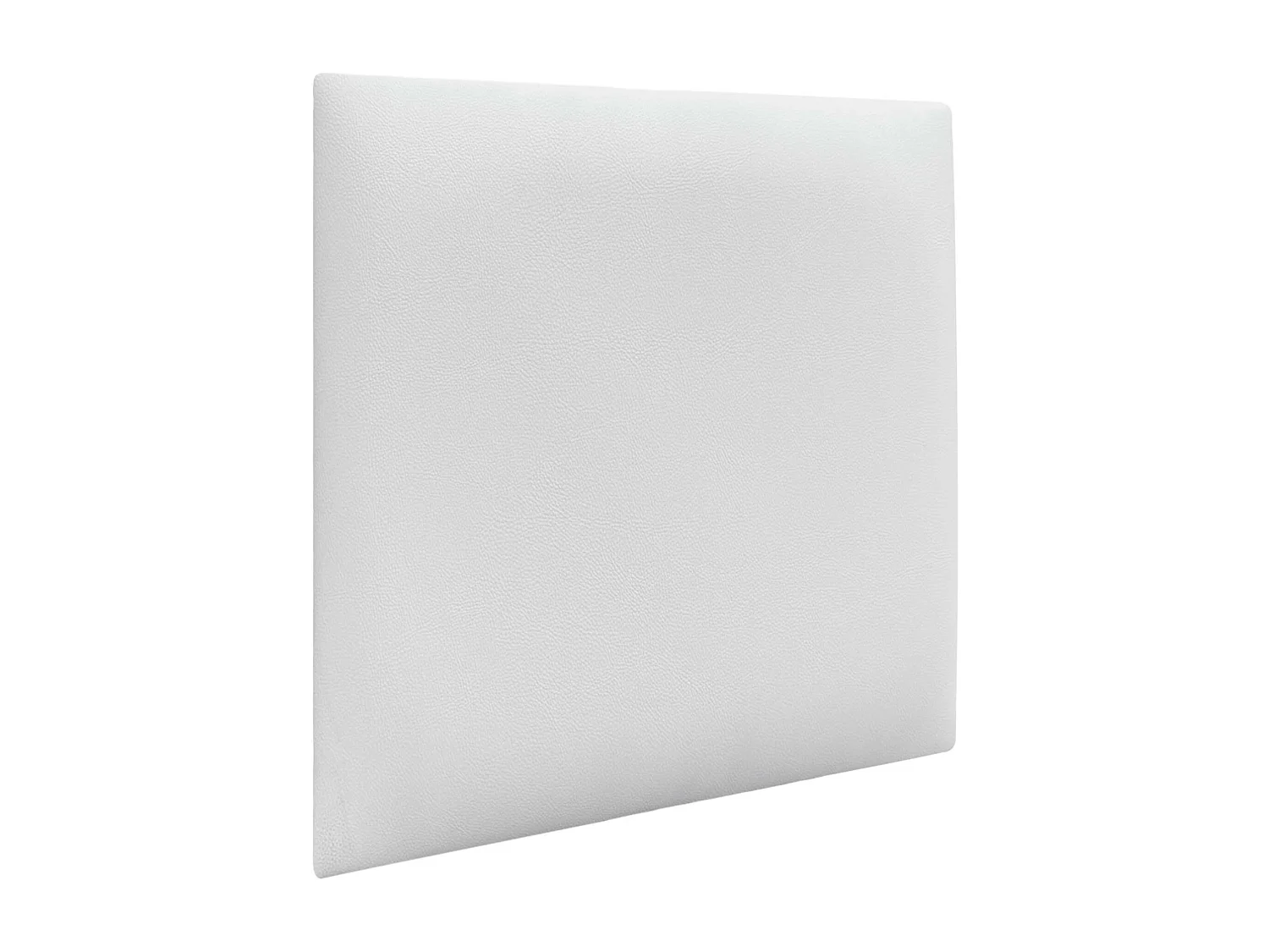 DHOME Panneaux Rembourrés en Similicuir Autocollants pour Mur Acoustiques Absorbants Protection contre les Chocs Têtes de Lit (blanc, 50x50cm)