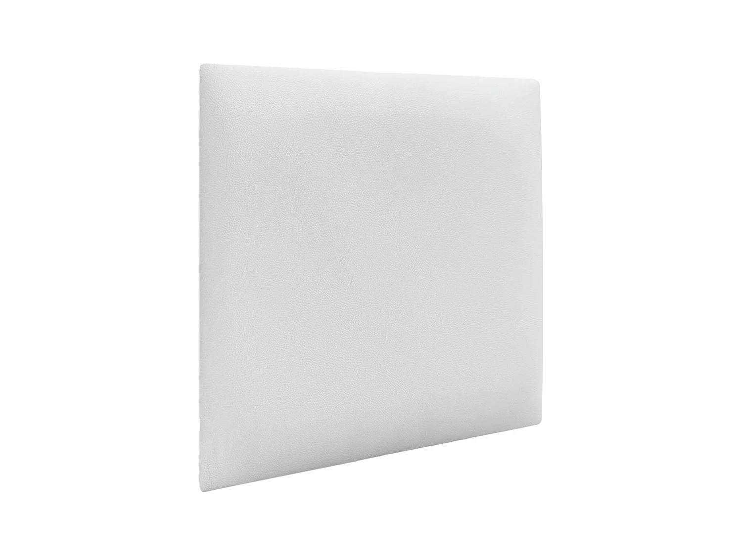DHOME Panneaux Rembourrés en Similicuir Autocollants pour Mur Acoustiques Absorbants Protection contre les Chocs Têtes de Lit (blanc, 50x50cm)
