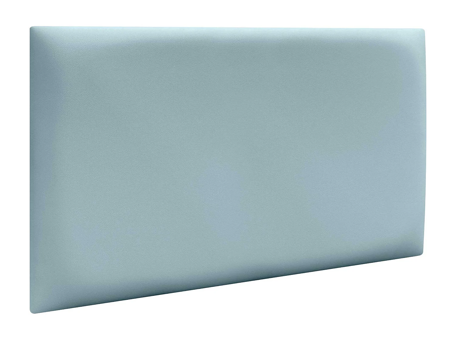 DHOME Panneaux Rembourrés en Similicuir Autocollants pour Mur Acoustiques Absorbants Protection contre les Chocs Têtes de Lit (bleu clair, 50x30cm)