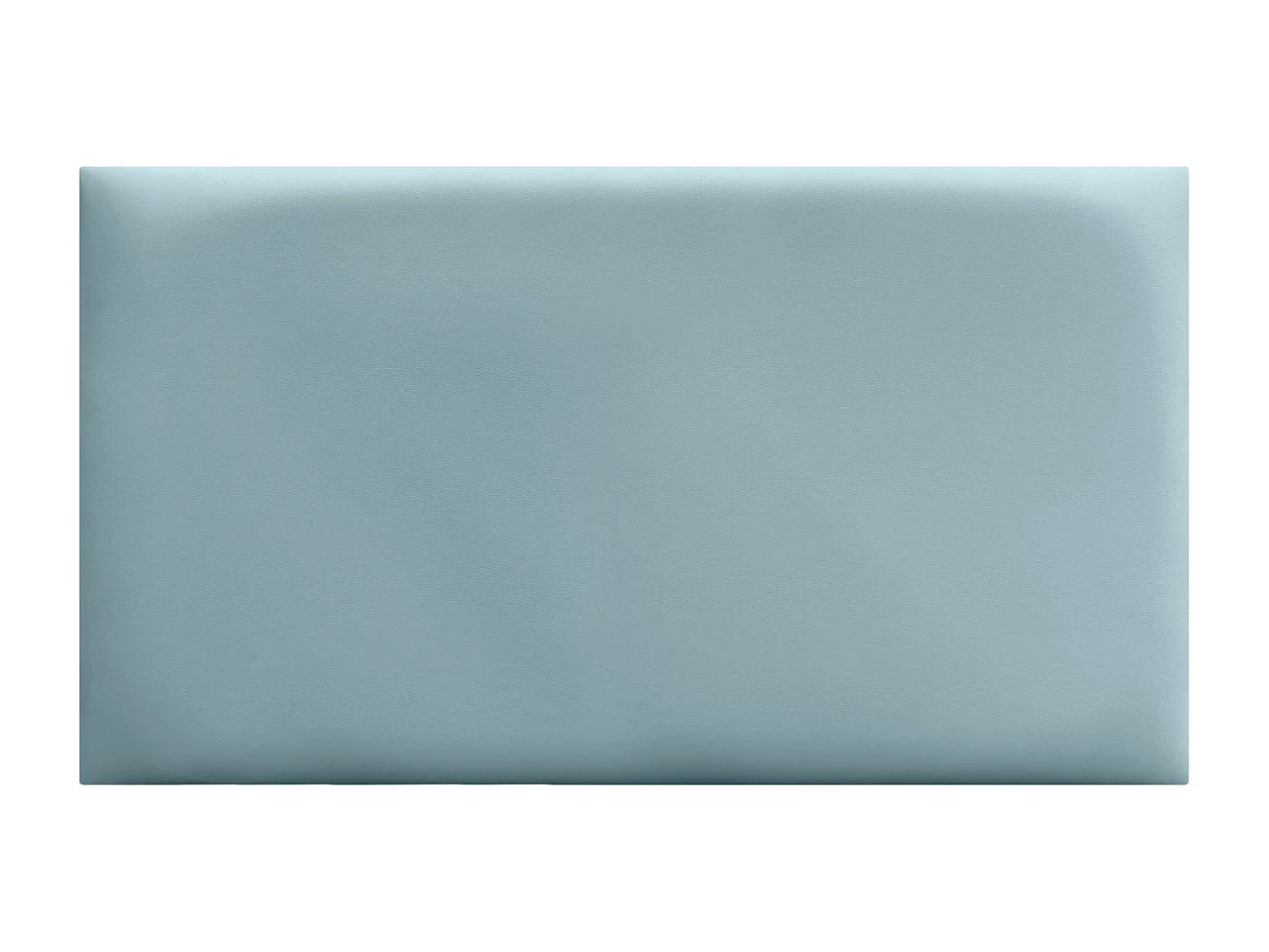 DHOME Panneaux Rembourrés en Similicuir Autocollants pour Mur Acoustiques Absorbants Protection contre les Chocs Têtes de Lit (bleu clair, 50x30cm)