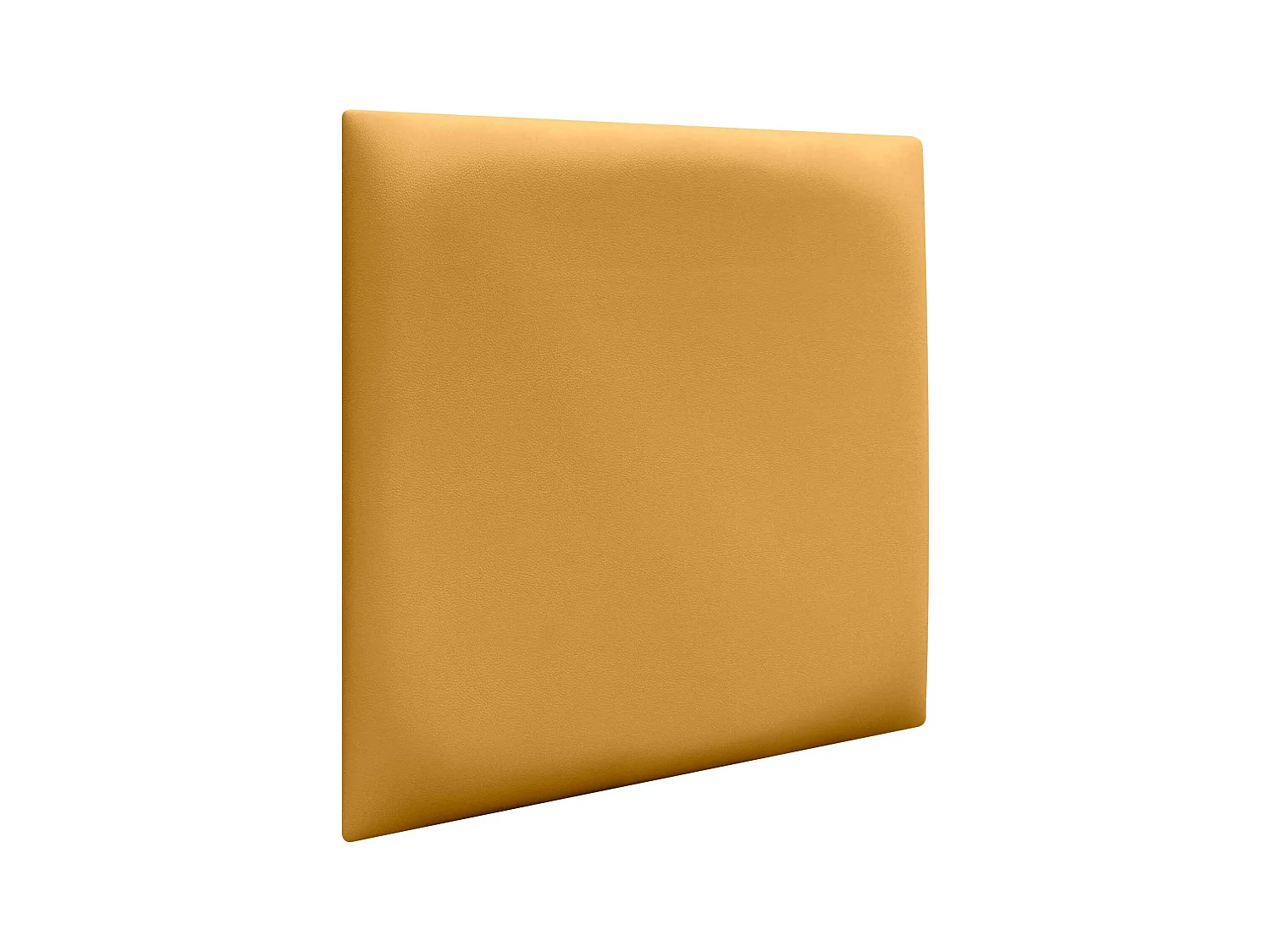 DHOME Panneaux Rembourrés en Similicuir Autocollants pour Mur Acoustiques Absorbants Protection contre les Chocs Têtes de Lit (moutarde, 60x60cm)