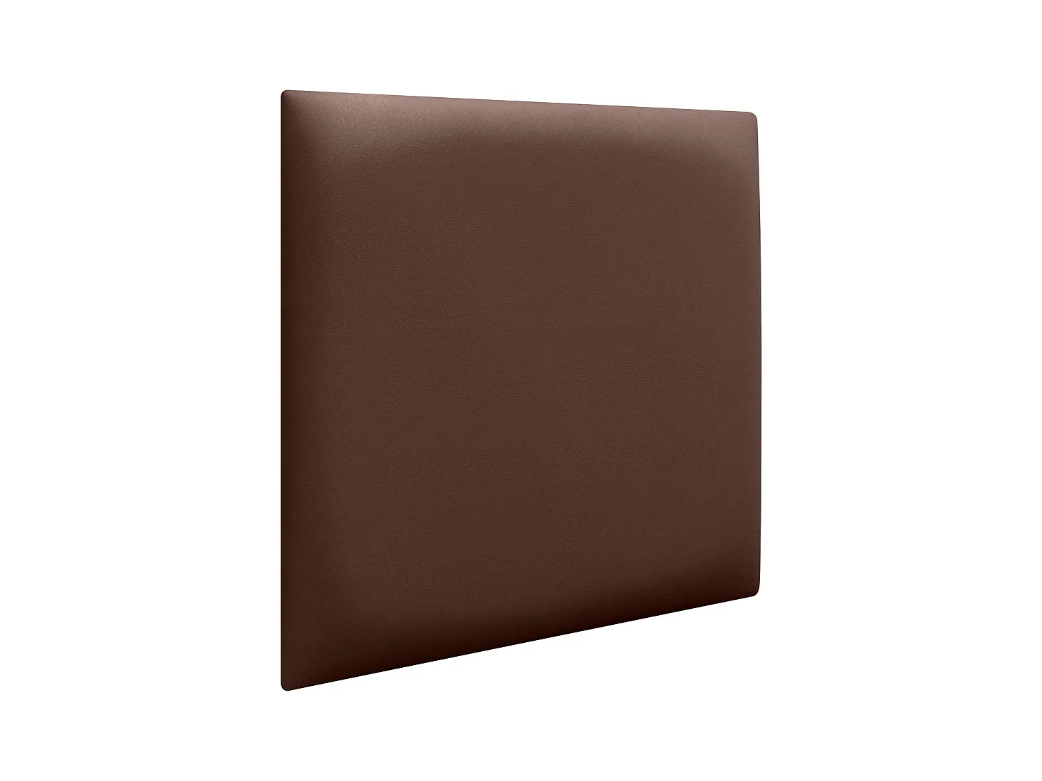 DHOME Zelfklevende Kunstleren Wandpanelen Akoestisch Absorberend Bescherming Hoofdborden Decoratie (Chocolade, 60x60cm)