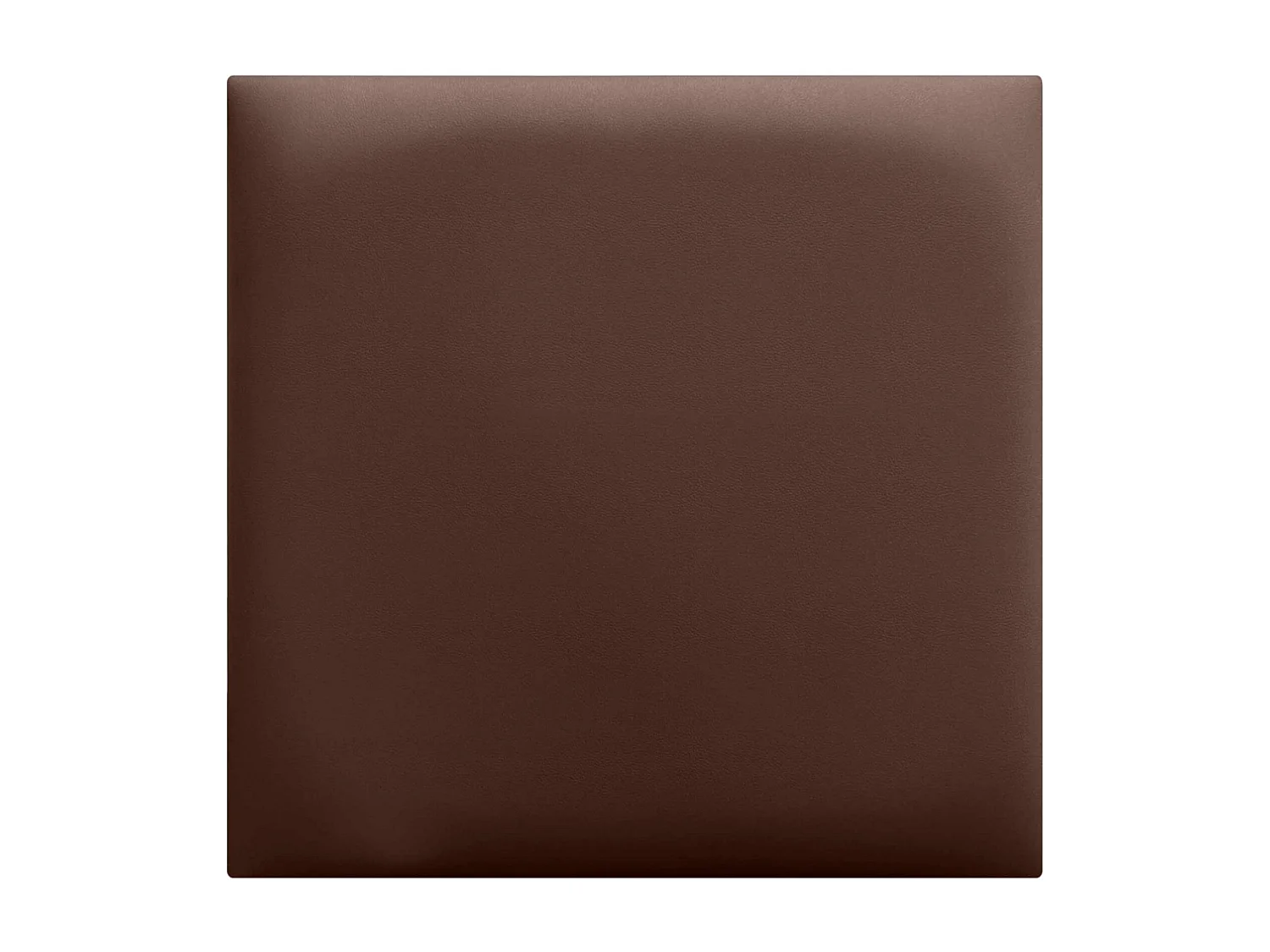 DHOME Pannelli Imbottiti in Similpelle Autoadesivi per Pareti Acustici Assorbenti Protezione dagli Impatti Testiere Decorazione (cioccolato, 60x60cm)