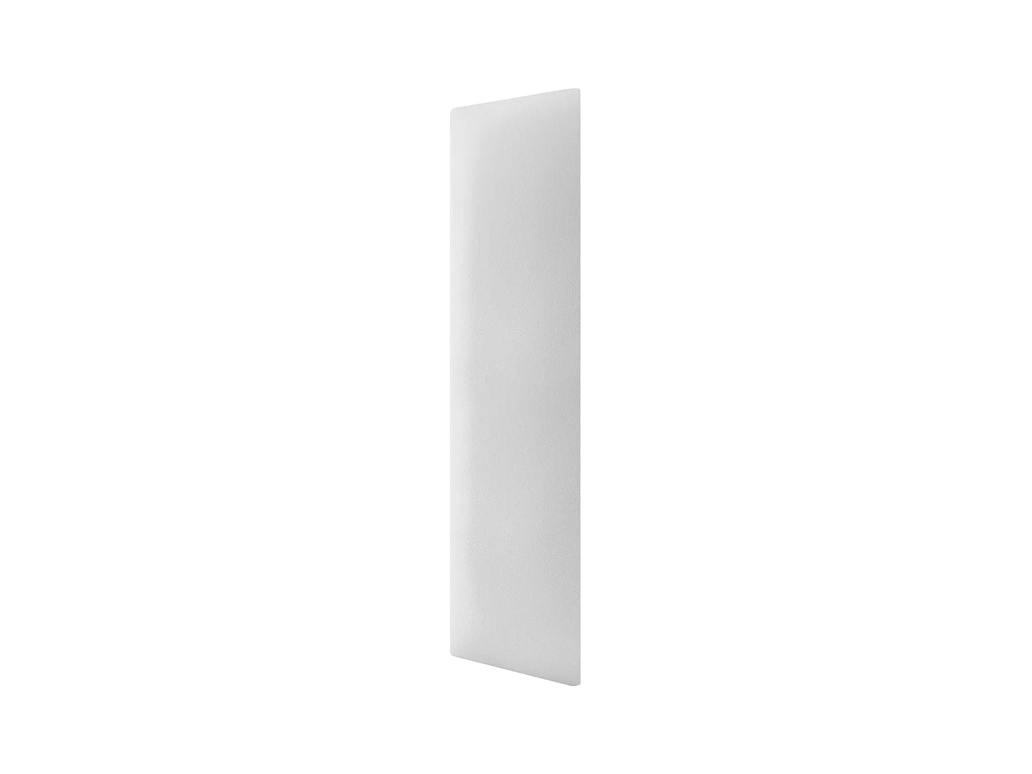 DHOME Selbstklebende Wandpaneele aus Kunstleder, schallabsorbierender Schutz, Stoßschutz, Kopfteile, Dekoration (Weiß, 60 x 20 cm)