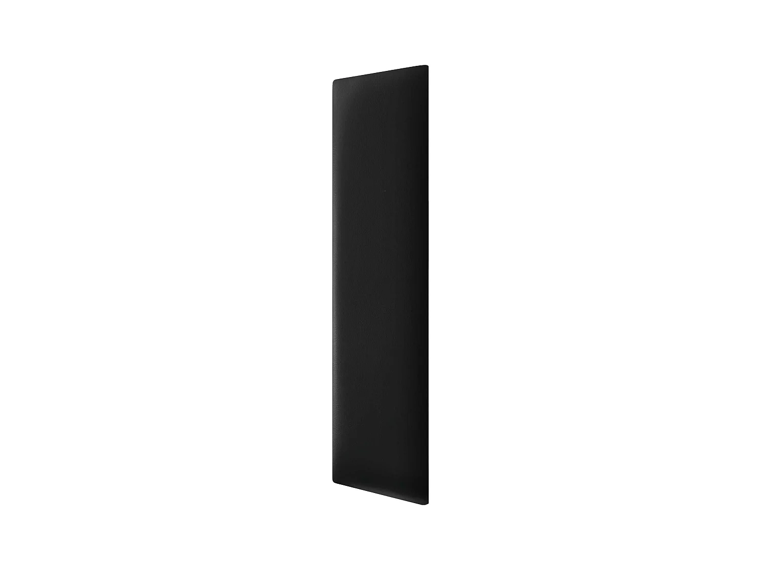 DHOME Panneaux Rembourrés en Similicuir Autocollants pour Mur Acoustiques Absorbants Protection contre les Chocs Têtes de Lit (noir, 60x20cm)