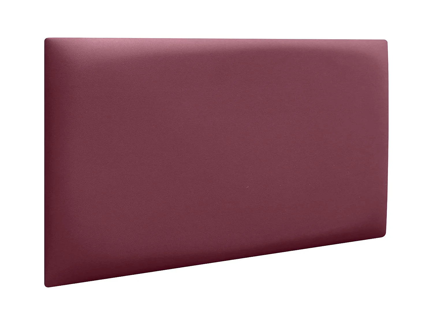 DHOME Panneaux Rembourrés en Similicuir Autocollants pour Mur Acoustiques Absorbants Protection contre les Chocs Têtes de Lit (vin rouge, 60x40cm)