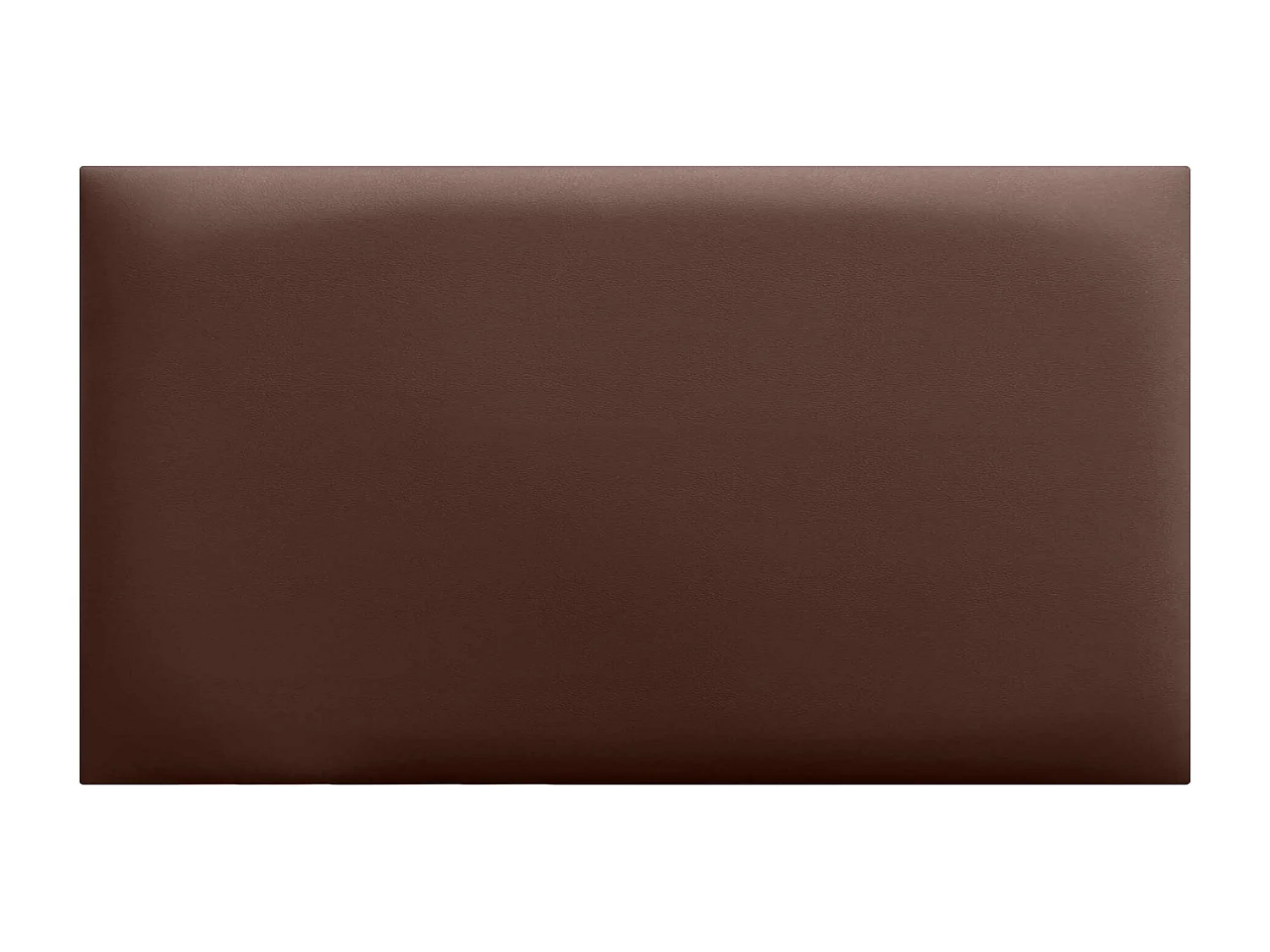 DHOME Panneaux Rembourrés en Similicuir Autocollants pour Mur Acoustiques Absorbants Protection contre les Chocs Têtes de Lit (chocolat, 60x50cm)