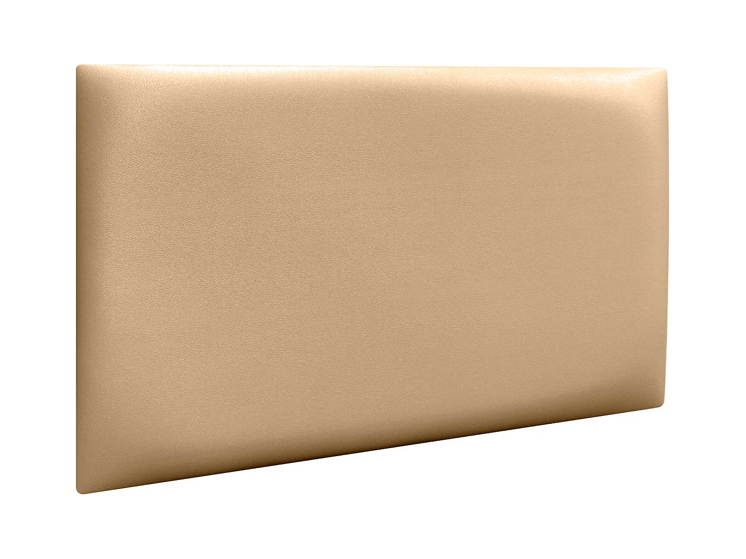 DHOME Panneaux Rembourrés en Similicuir Autocollants pour Mur Acoustiques Absorbants Protection contre les Chocs Têtes de Lit (Champagne, 50x30cm)